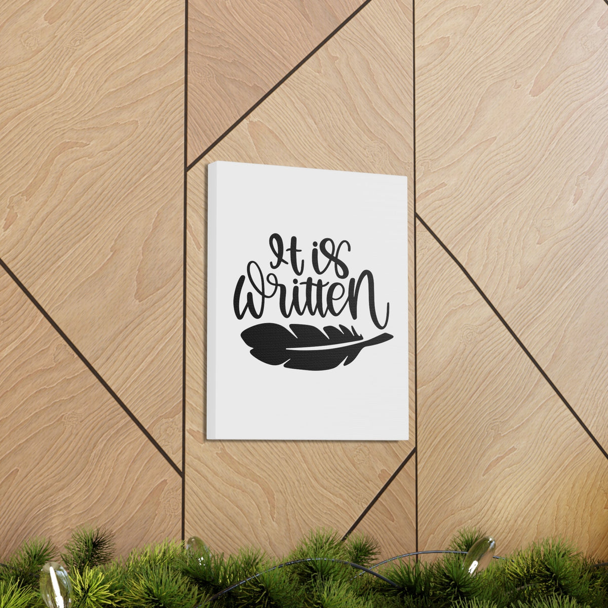 Scripture Walls It Is Written Romans 14:11 Christian Wall Art Bible Verse Print Ready to Hang Unframed-Express Your Love Gifts