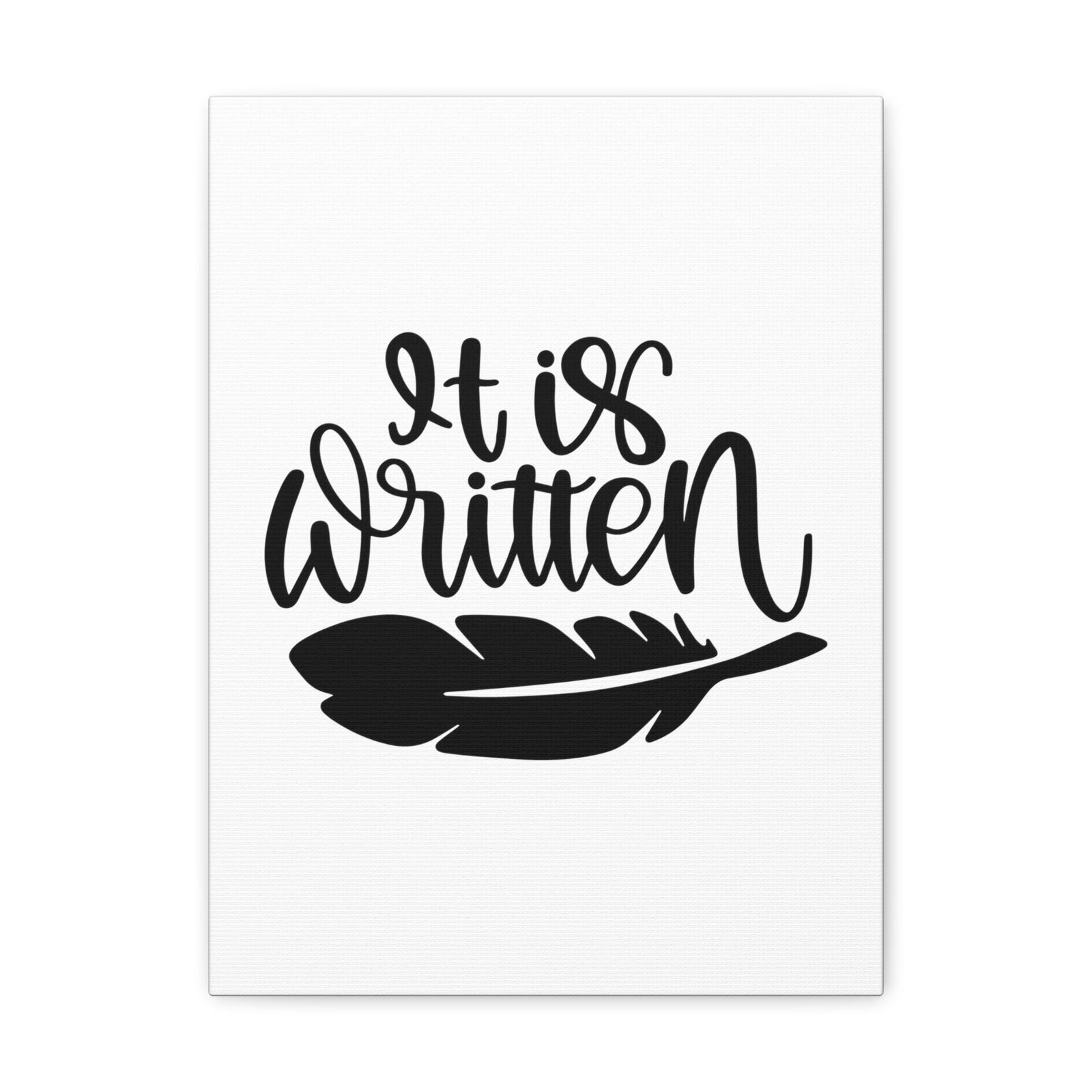 Scripture Walls It Is Written Romans 14:11 Christian Wall Art Bible Verse Print Ready to Hang Unframed-Express Your Love Gifts