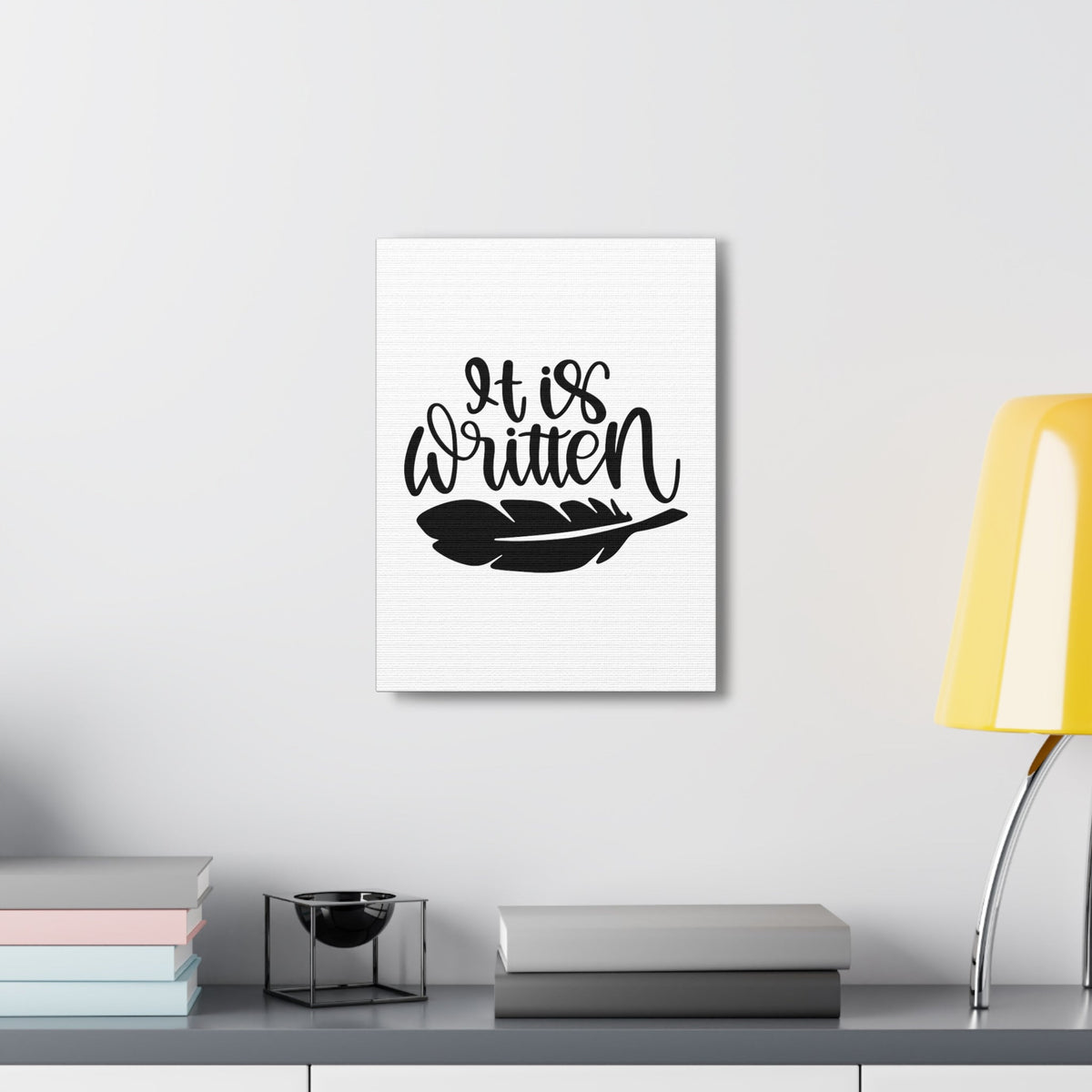 Scripture Walls It Is Written Romans 14:11 Christian Wall Art Bible Verse Print Ready to Hang Unframed-Express Your Love Gifts