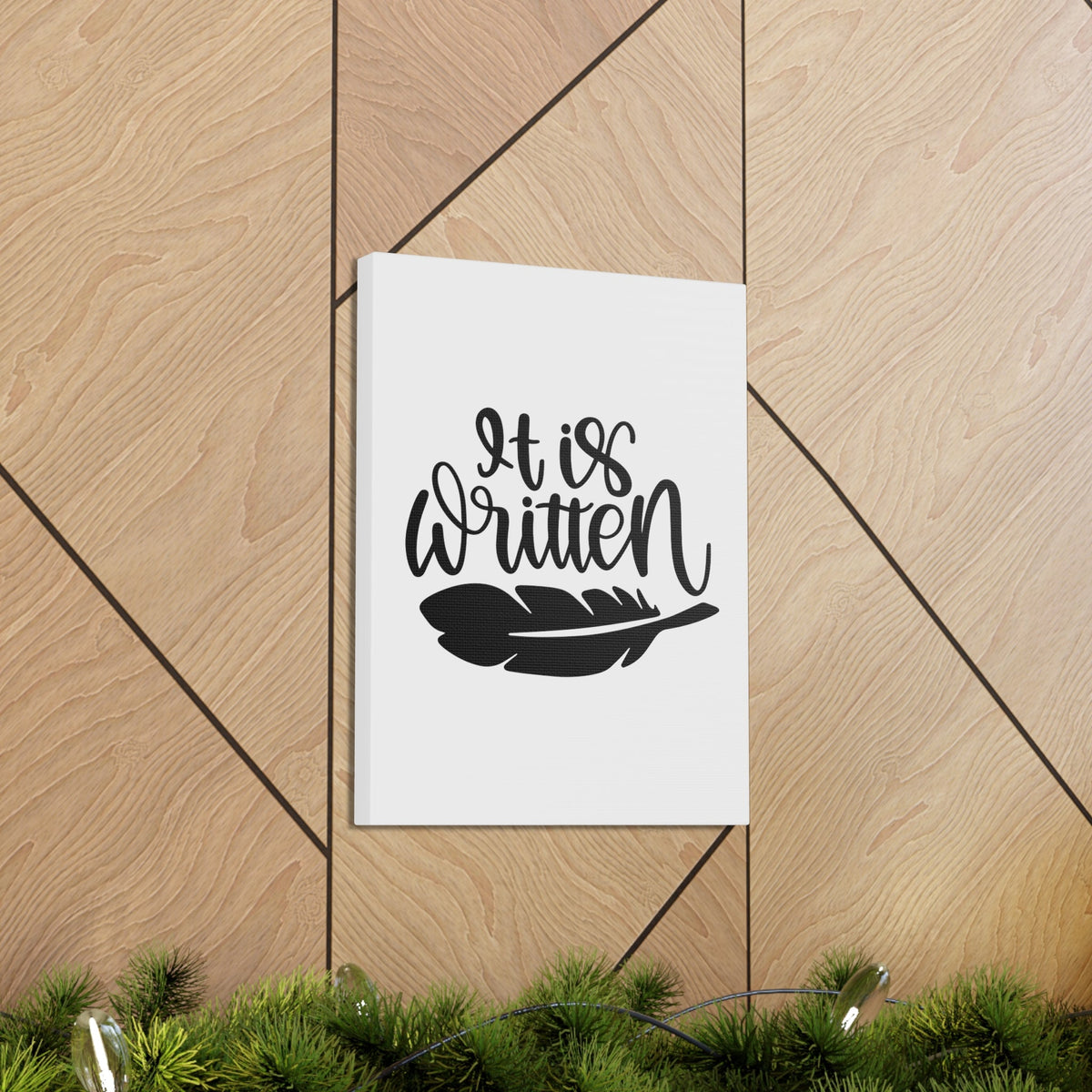 Scripture Walls It Is Written Romans 14:11 Christian Wall Art Bible Verse Print Ready to Hang Unframed-Express Your Love Gifts