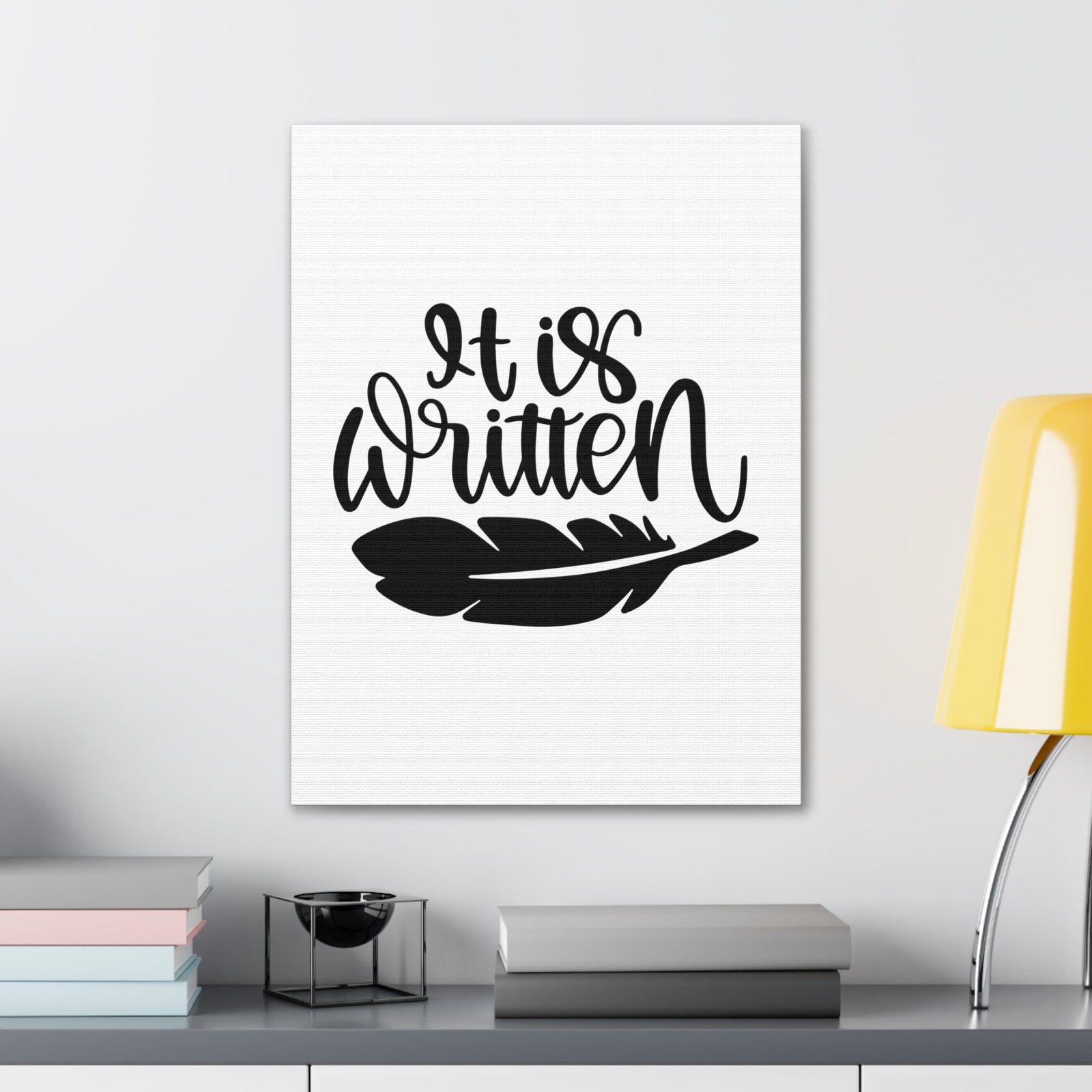 Scripture Walls It Is Written Romans 14:11 Christian Wall Art Bible Verse Print Ready to Hang Unframed-Express Your Love Gifts