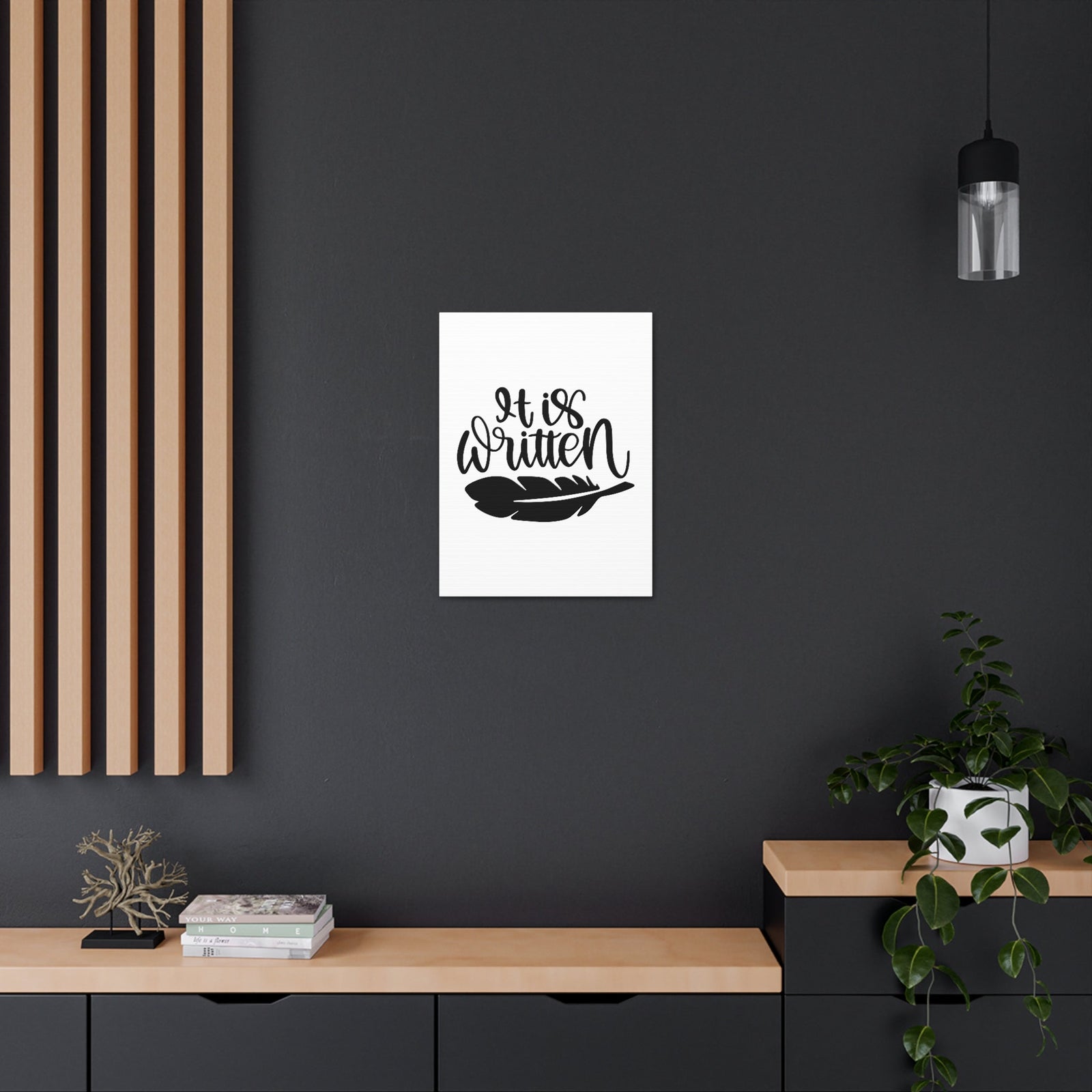 Scripture Walls It Is Written Romans 14:11 Christian Wall Art Bible Verse Print Ready to Hang Unframed-Express Your Love Gifts