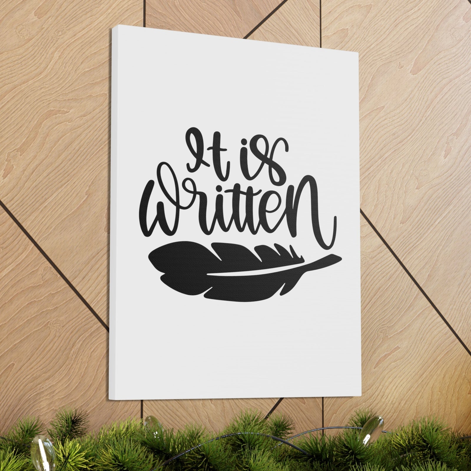 Scripture Walls It Is Written Romans 14:11 Christian Wall Art Bible Verse Print Ready to Hang Unframed-Express Your Love Gifts