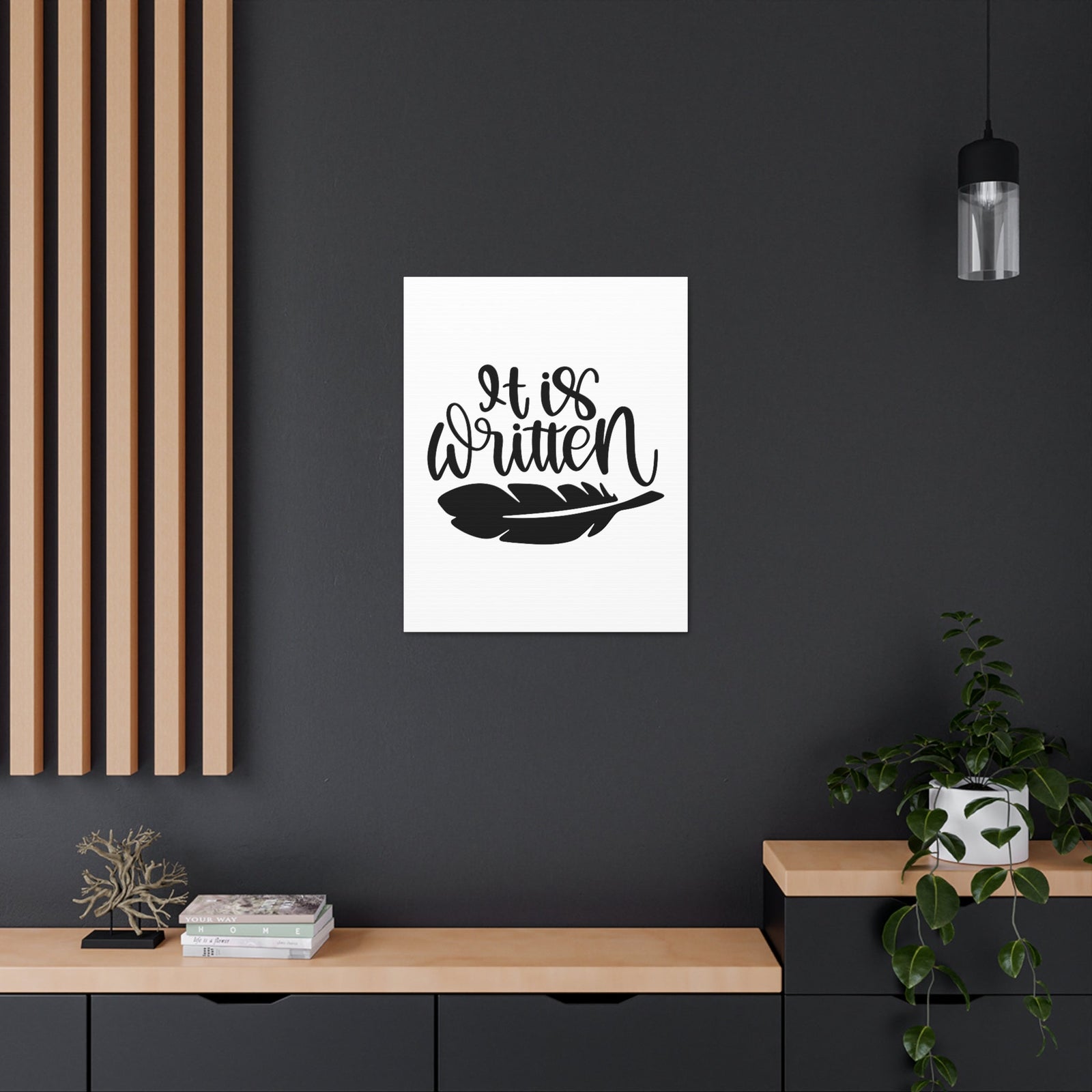 Scripture Walls It Is Written Romans 14:11 Christian Wall Art Bible Verse Print Ready to Hang Unframed-Express Your Love Gifts