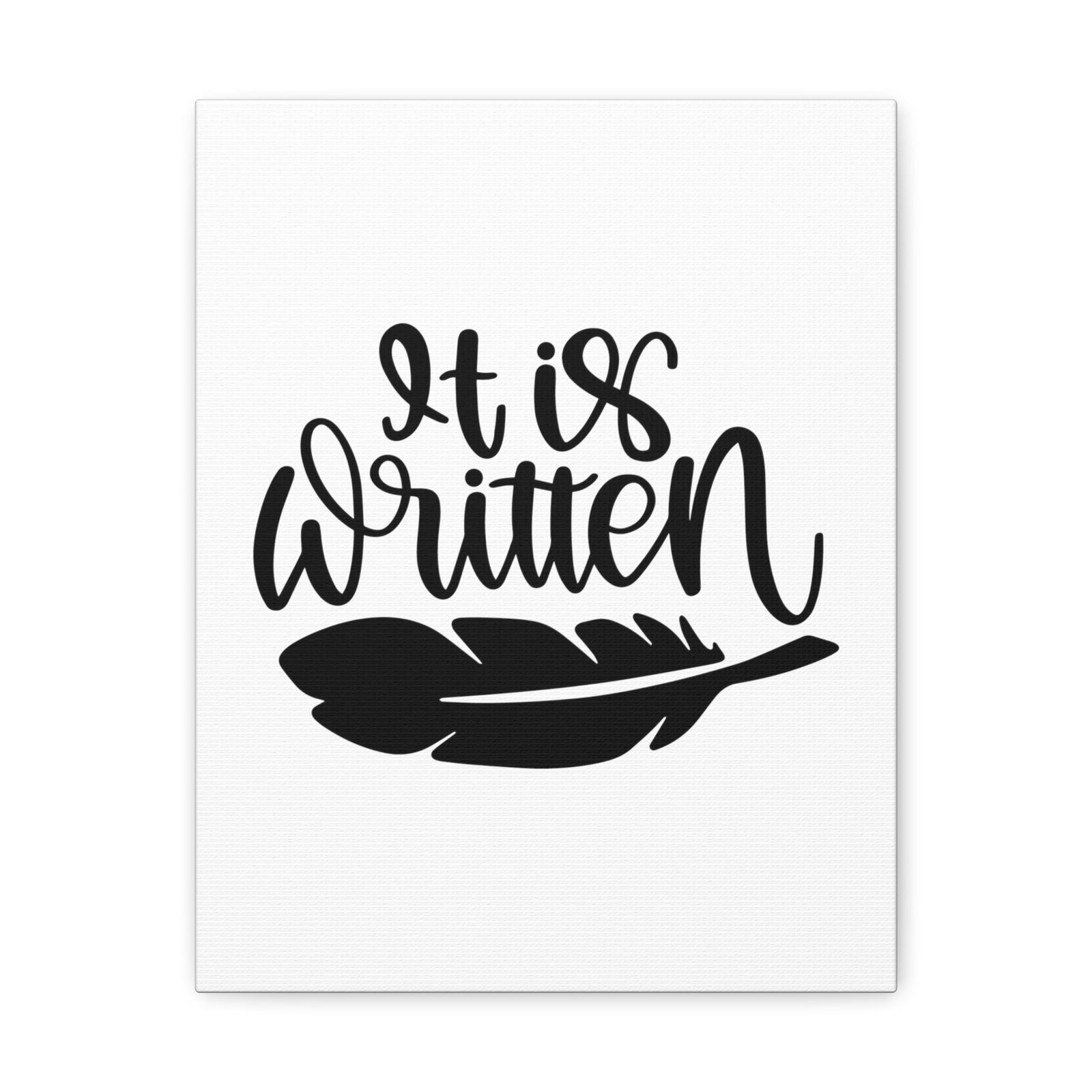 Scripture Walls It Is Written Romans 14:11 Christian Wall Art Bible Verse Print Ready to Hang Unframed-Express Your Love Gifts