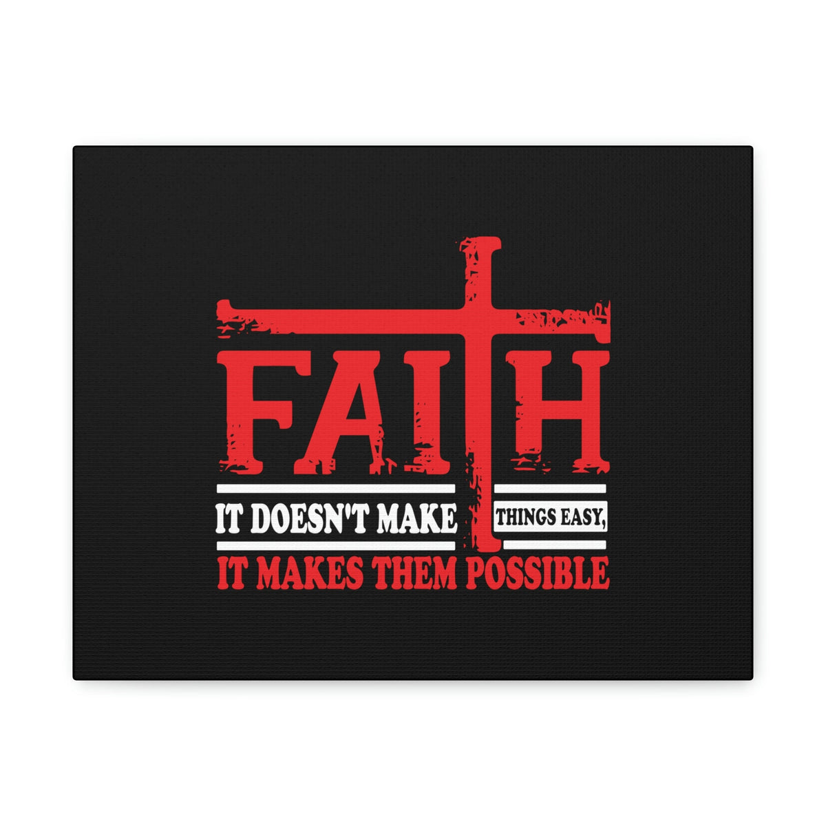 Scripture Walls It Makes Them Possible Jeremiah 32:17 Red Christian Wall Art Bible Verse Print Ready to Hang Unframed-Express Your Love Gifts