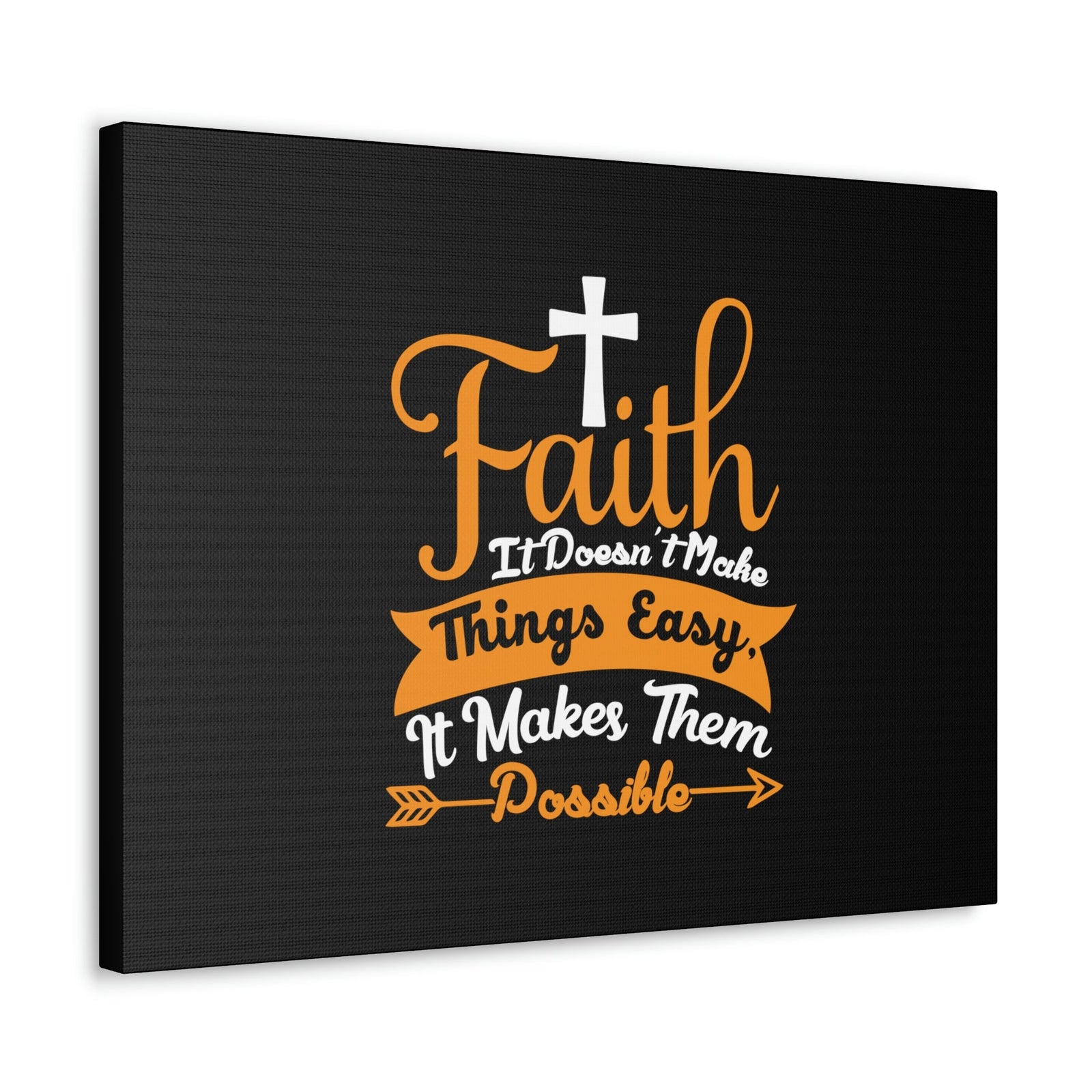 Scripture Walls It Makes Them Possible Philippians 4:13 Arrow Christian Wall Art Bible Verse Print Ready to Hang Unframed-Express Your Love Gifts