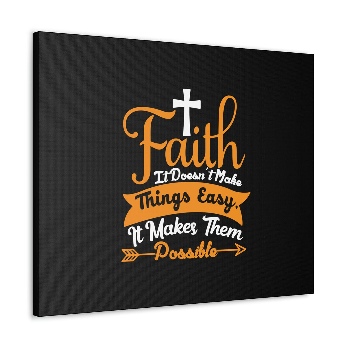 Scripture Walls It Makes Them Possible Philippians 4:13 Arrow Christian Wall Art Bible Verse Print Ready to Hang Unframed-Express Your Love Gifts