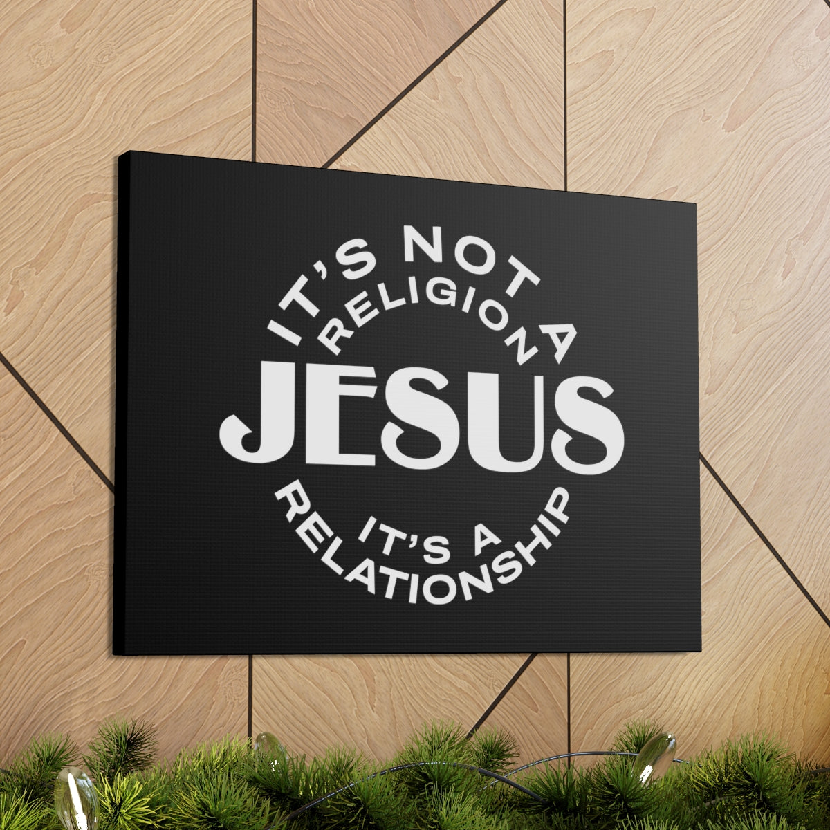 Scripture Walls It's A Relationship Hebrews 11:6 Christian Wall Art Bible Verse Print Ready to Hang Unframed-Express Your Love Gifts