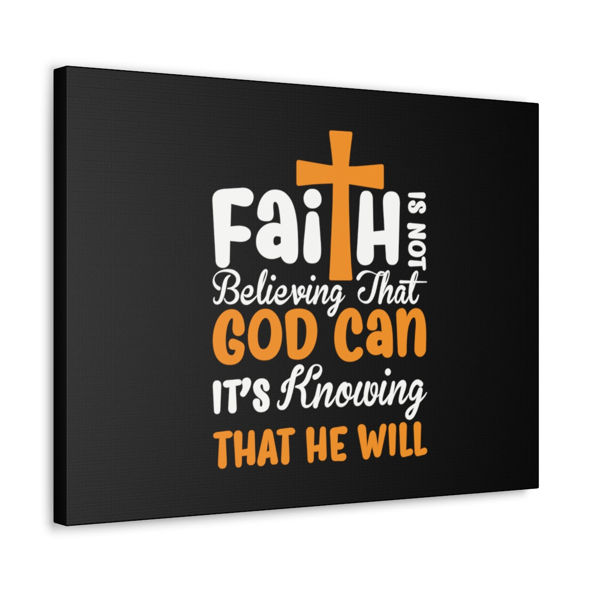 Scripture Walls It's Knowing That He Will Hebrews 11:1 Christian Wall Art Bible Verse Print Ready to Hang Unframed-Express Your Love Gifts