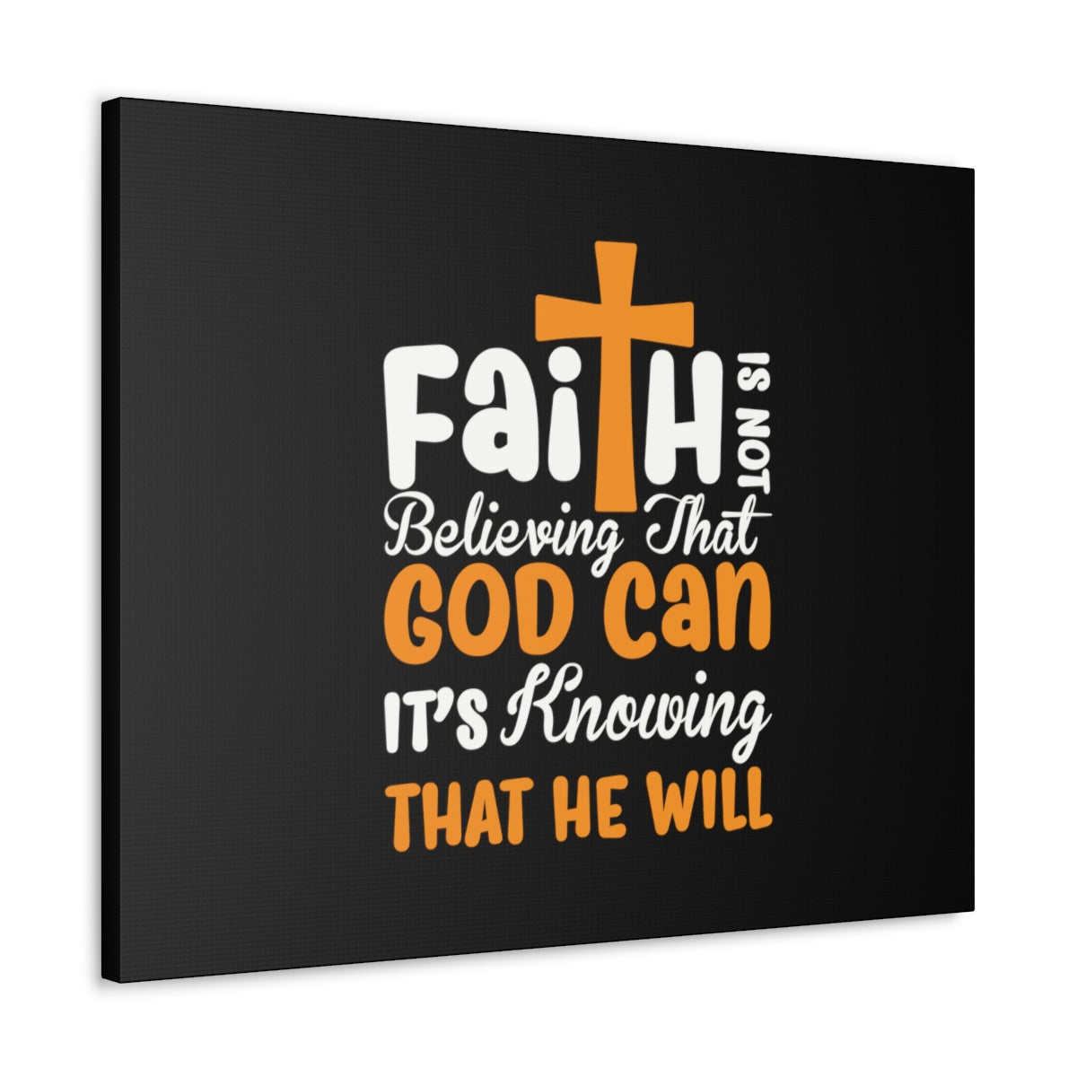 Scripture Walls It's Knowing That He Will Hebrews 11:1 Christian Wall Art Bible Verse Print Ready to Hang Unframed-Express Your Love Gifts