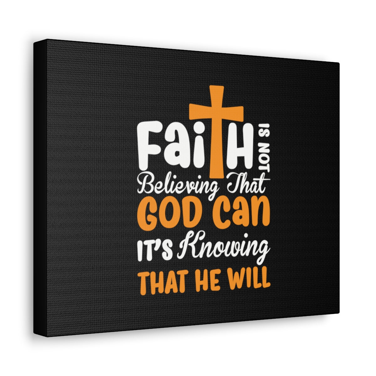 Scripture Walls It's Knowing That He Will Hebrews 11:1 Christian Wall Art Bible Verse Print Ready to Hang Unframed-Express Your Love Gifts