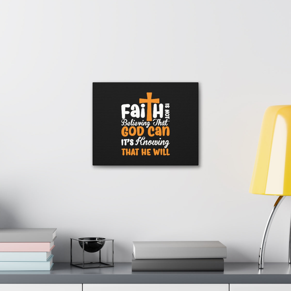 Scripture Walls It's Knowing That He Will Hebrews 11:1 Christian Wall Art Bible Verse Print Ready to Hang Unframed-Express Your Love Gifts