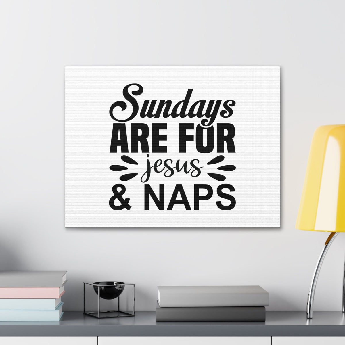 Scripture Walls Jesus & Naps Deuteronomy 5:12 Christian Wall Art Bible Verse Print Ready to Hang Unframed-Express Your Love Gifts