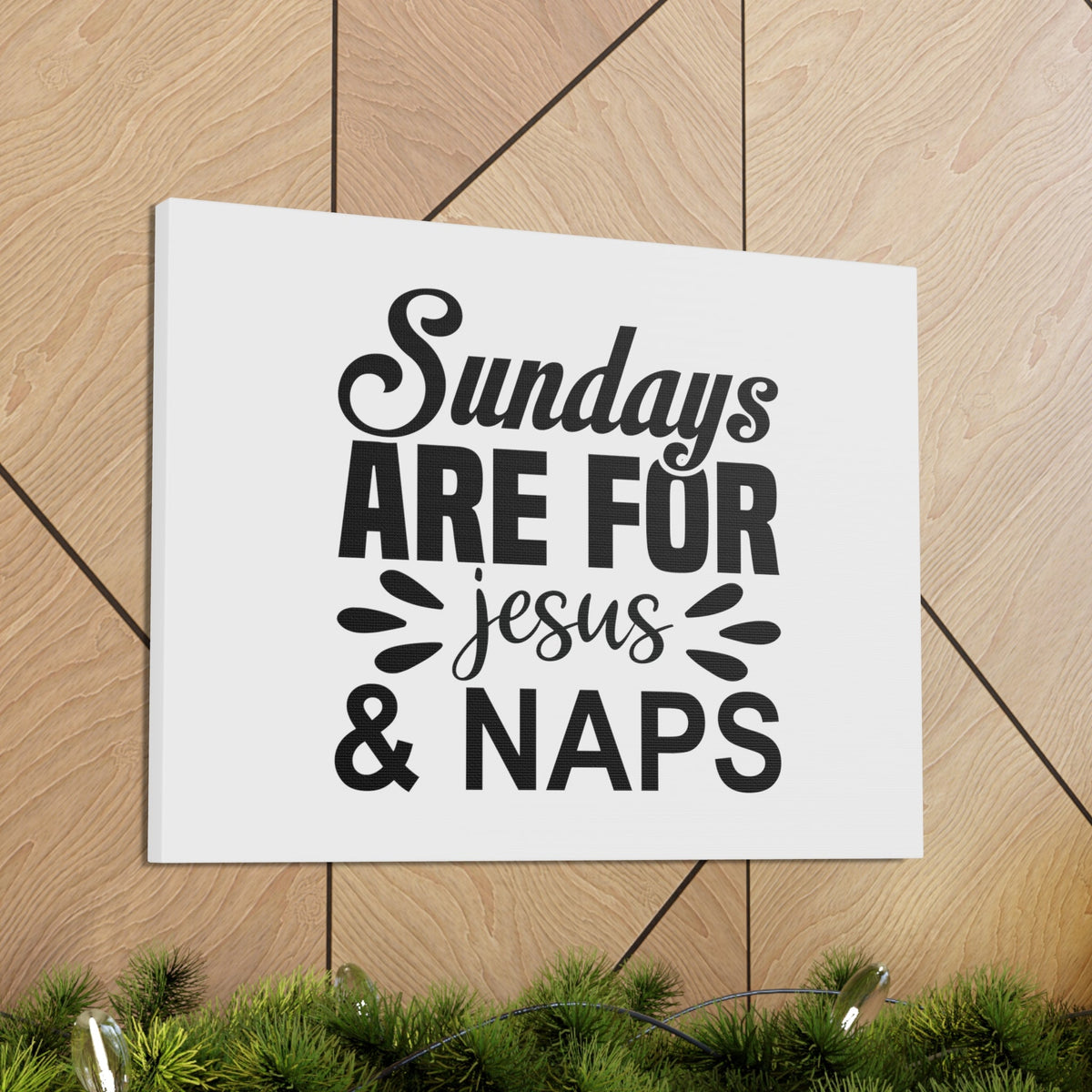 Scripture Walls Jesus & Naps Deuteronomy 5:12 Christian Wall Art Bible Verse Print Ready to Hang Unframed-Express Your Love Gifts