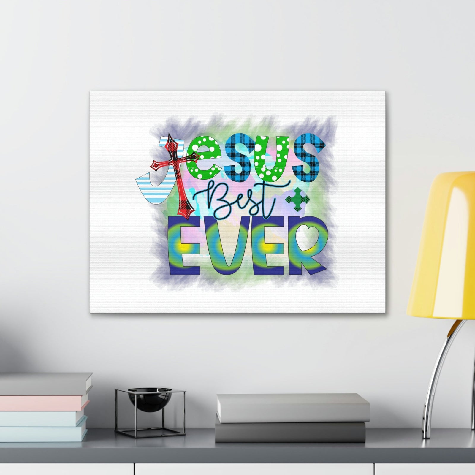 Scripture Walls Jesus Best Ever Hebrews 12:2 Christian Wall Art Bible Verse Print Ready to Hang Unframed-Express Your Love Gifts