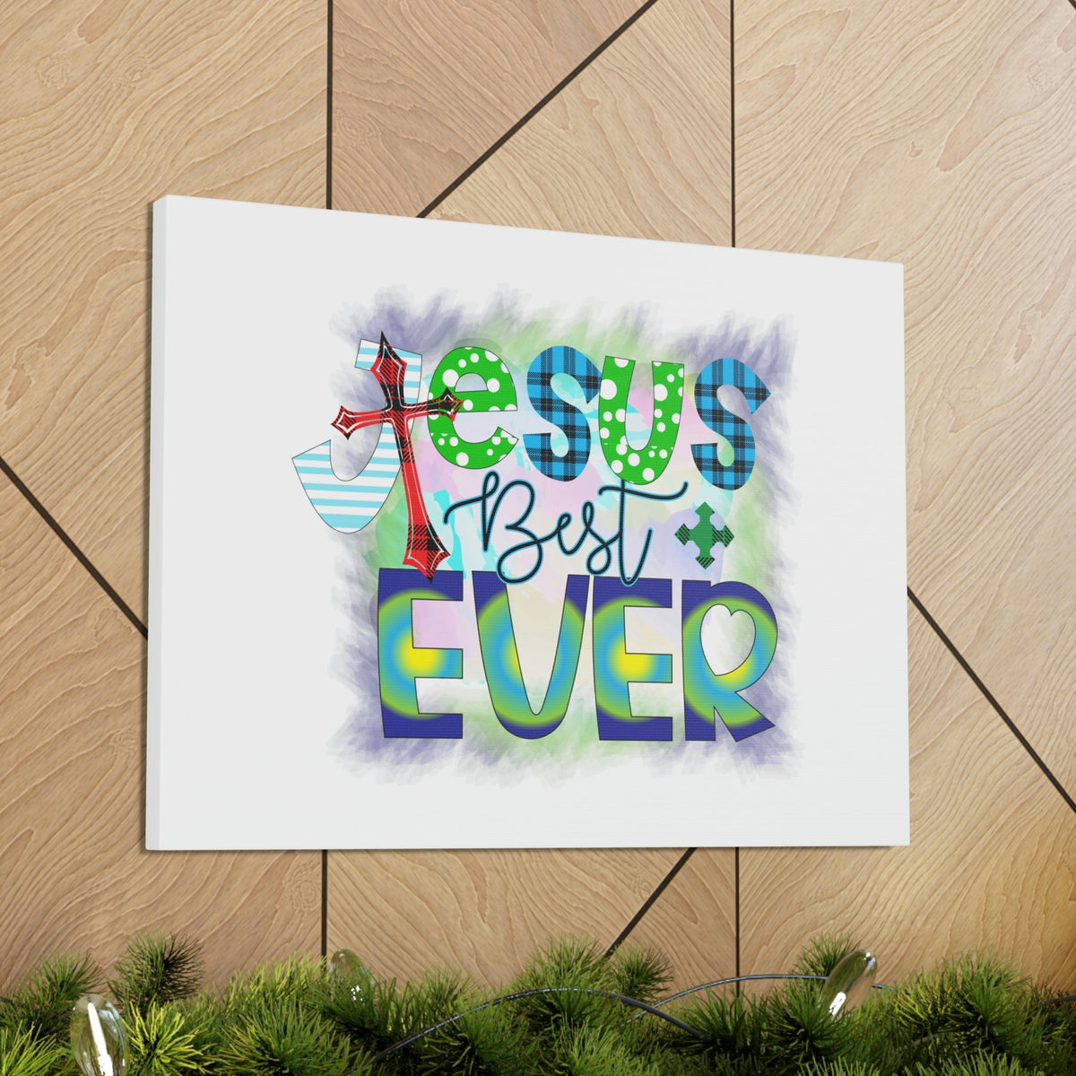 Scripture Walls Jesus Best Ever Hebrews 12:2 Christian Wall Art Bible Verse Print Ready to Hang Unframed-Express Your Love Gifts