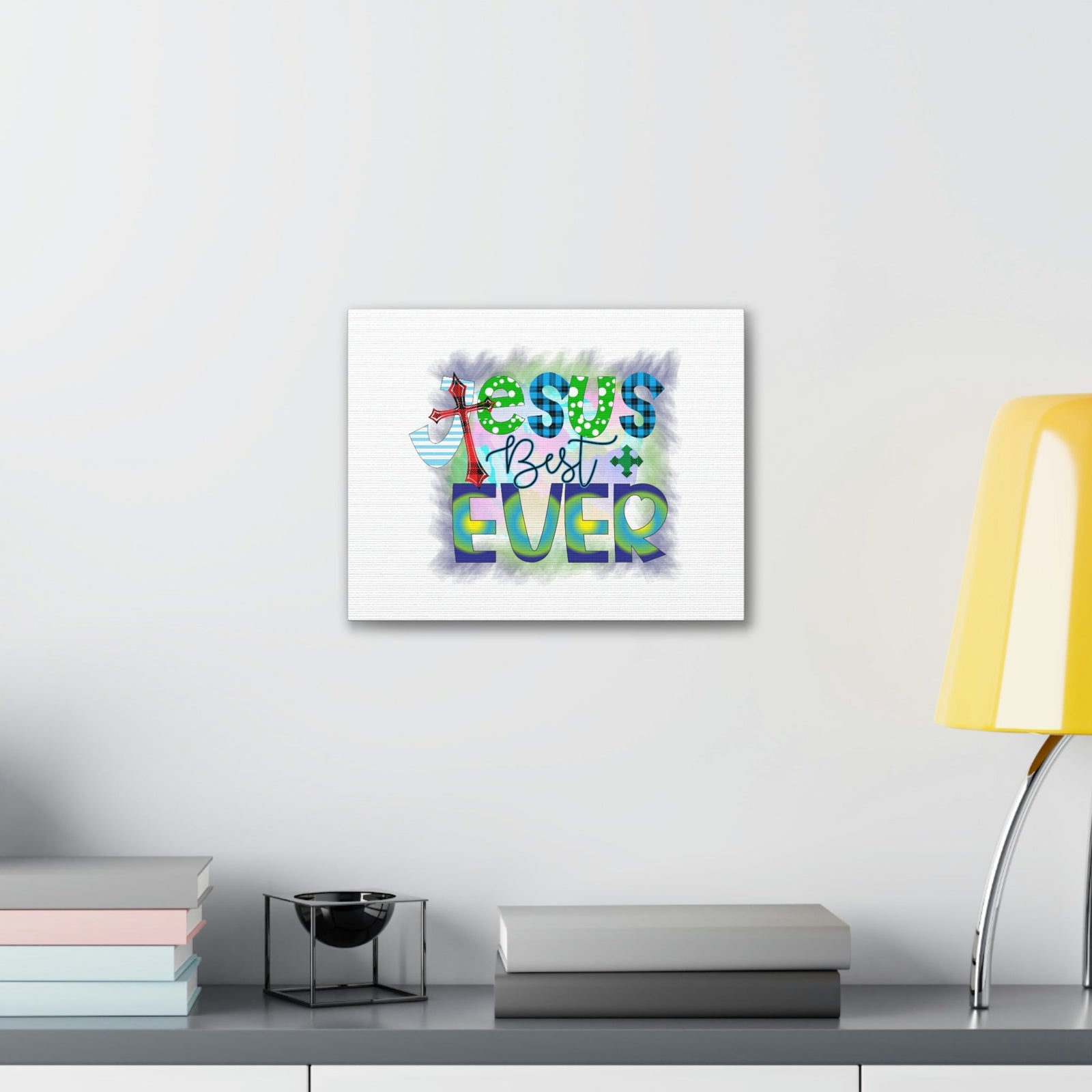 Scripture Walls Jesus Best Ever Hebrews 12:2 Christian Wall Art Bible Verse Print Ready to Hang Unframed-Express Your Love Gifts