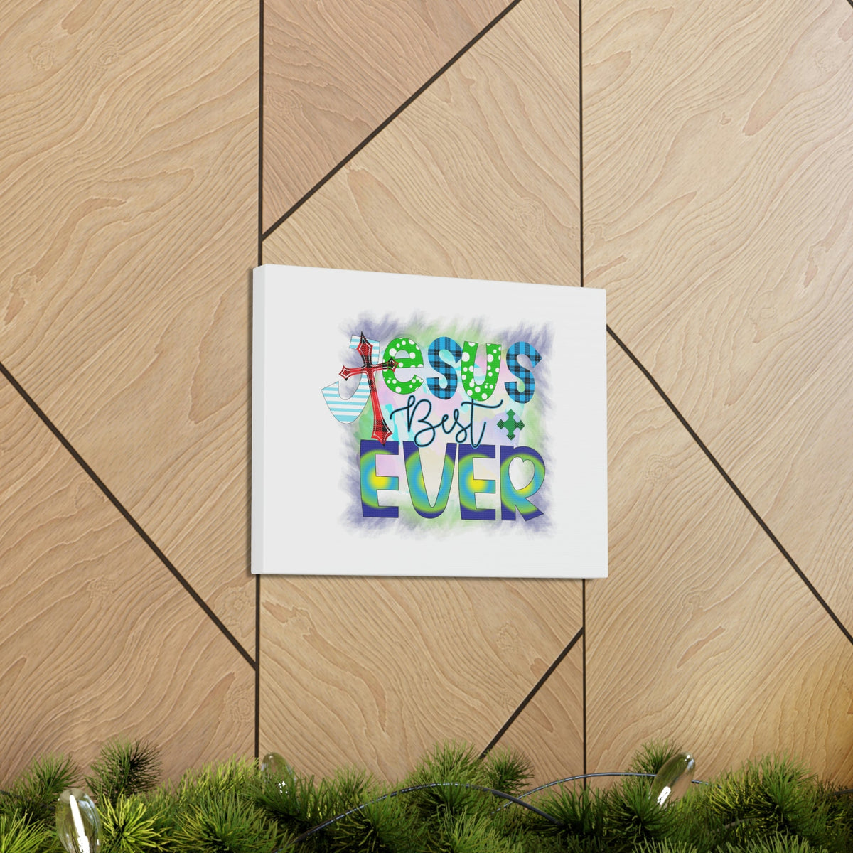 Scripture Walls Jesus Best Ever Hebrews 12:2 Christian Wall Art Bible Verse Print Ready to Hang Unframed-Express Your Love Gifts