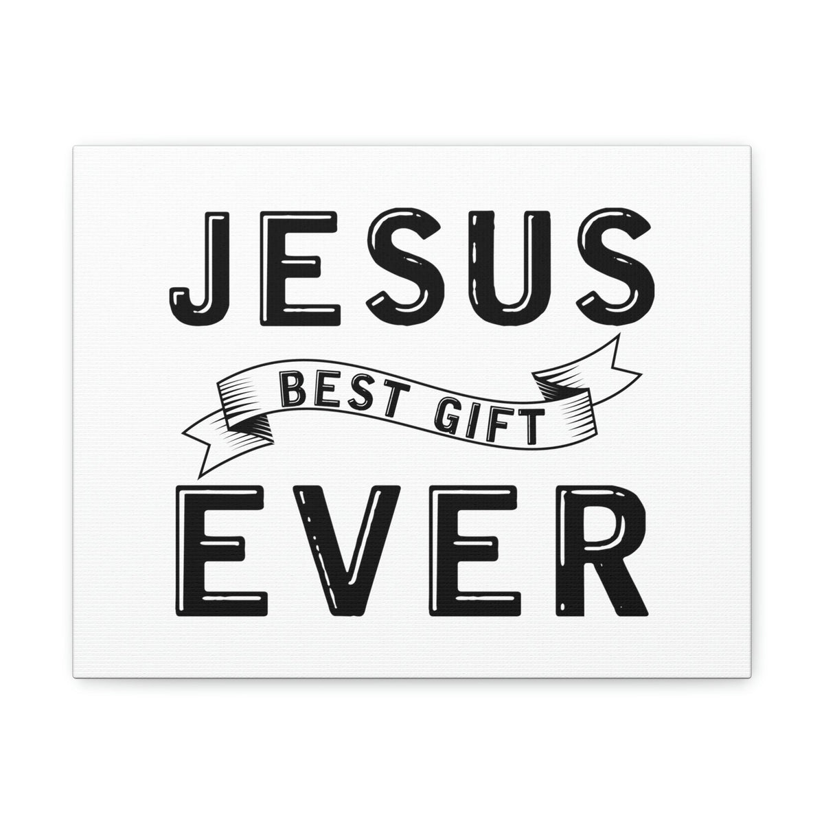 Scripture Walls Jesus Best Gift Ever Ephesians 2:8 Ribbon Banner Christian Wall Art Bible Verse Print Ready to Hang Unframed-Express Your Love Gifts