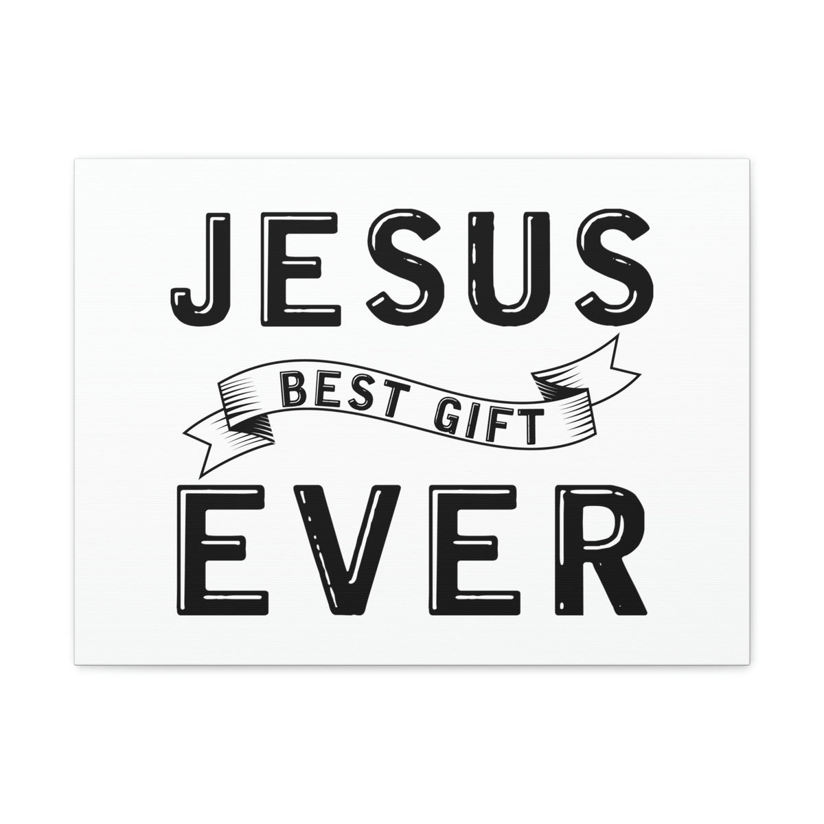 Scripture Walls Jesus Best Gift Ever Ephesians 2:8 Ribbon Banner Christian Wall Art Bible Verse Print Ready to Hang Unframed-Express Your Love Gifts