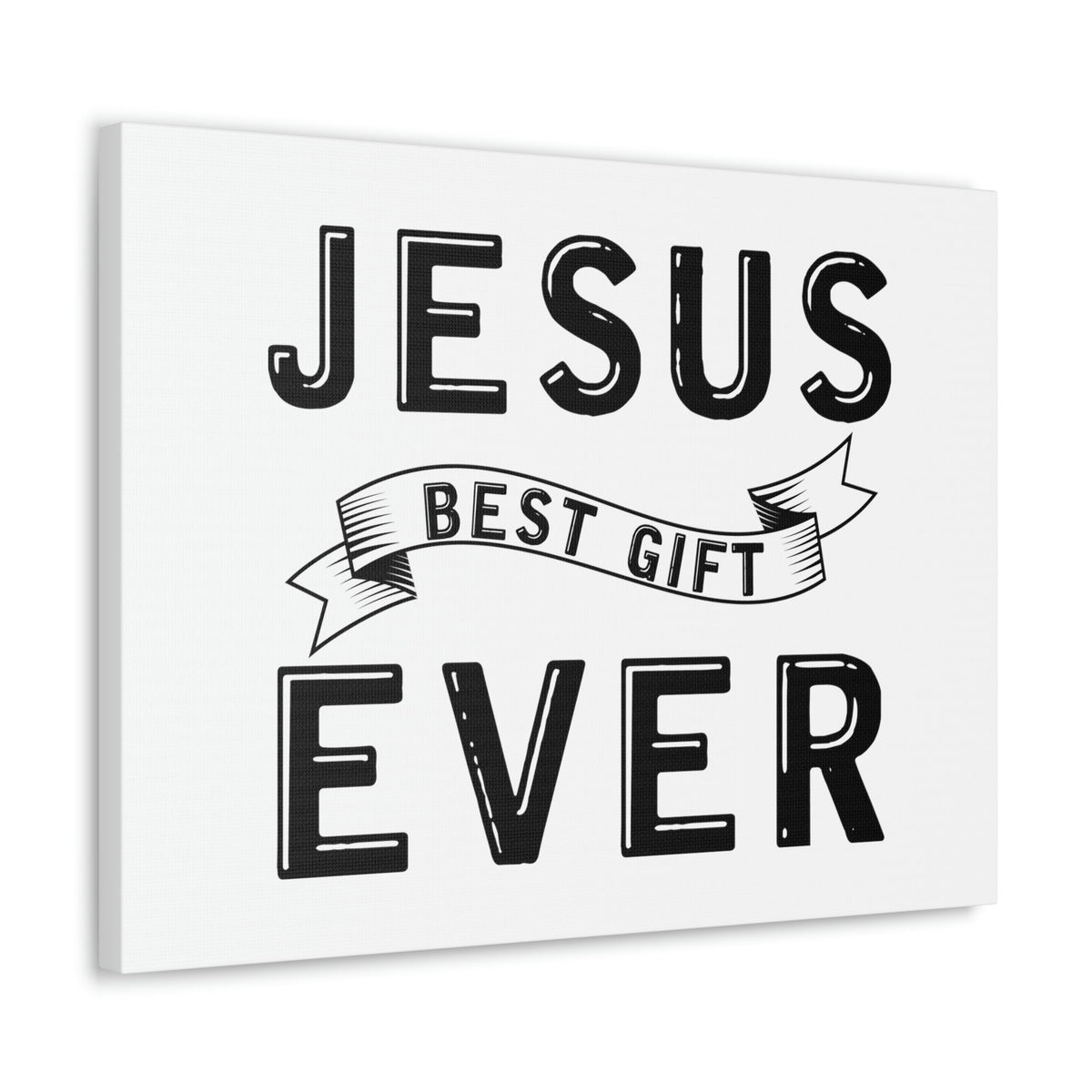 Scripture Walls Jesus Best Gift Ever Ephesians 2:8 Ribbon Banner Christian Wall Art Bible Verse Print Ready to Hang Unframed-Express Your Love Gifts