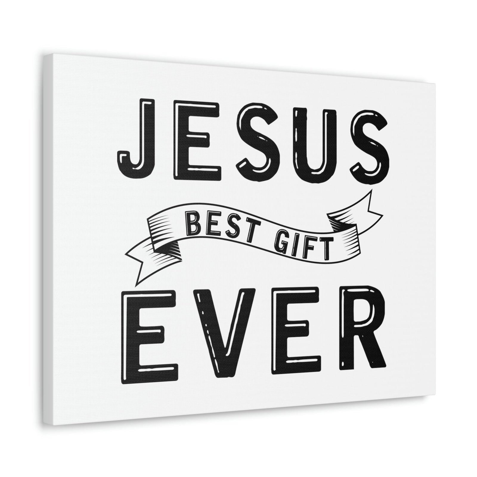 Scripture Walls Jesus Best Gift Ever Ephesians 2:8 Ribbon Banner Christian Wall Art Bible Verse Print Ready to Hang Unframed-Express Your Love Gifts