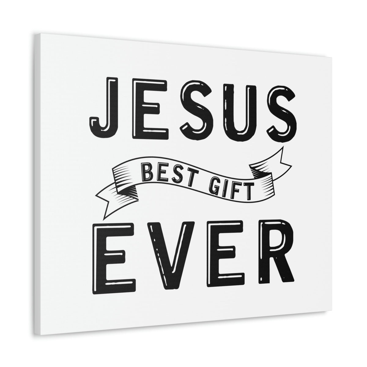 Scripture Walls Jesus Best Gift Ever Ephesians 2:8 Ribbon Banner Christian Wall Art Bible Verse Print Ready to Hang Unframed-Express Your Love Gifts