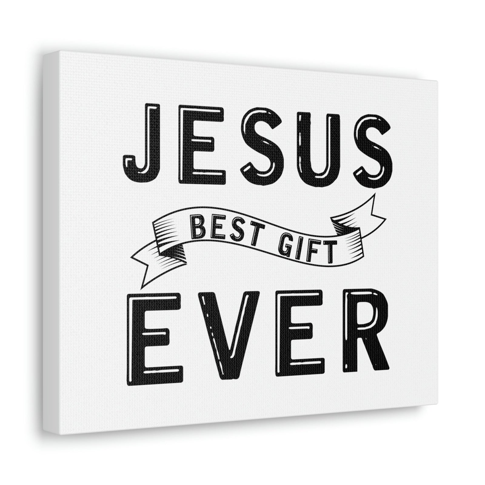 Scripture Walls Jesus Best Gift Ever Ephesians 2:8 Ribbon Banner Christian Wall Art Bible Verse Print Ready to Hang Unframed-Express Your Love Gifts