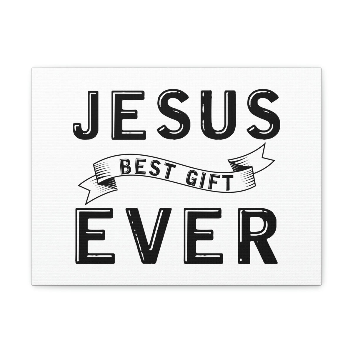 Scripture Walls Jesus Best Gift Ever Ephesians 2:8 Ribbon Banner Christian Wall Art Bible Verse Print Ready to Hang Unframed-Express Your Love Gifts