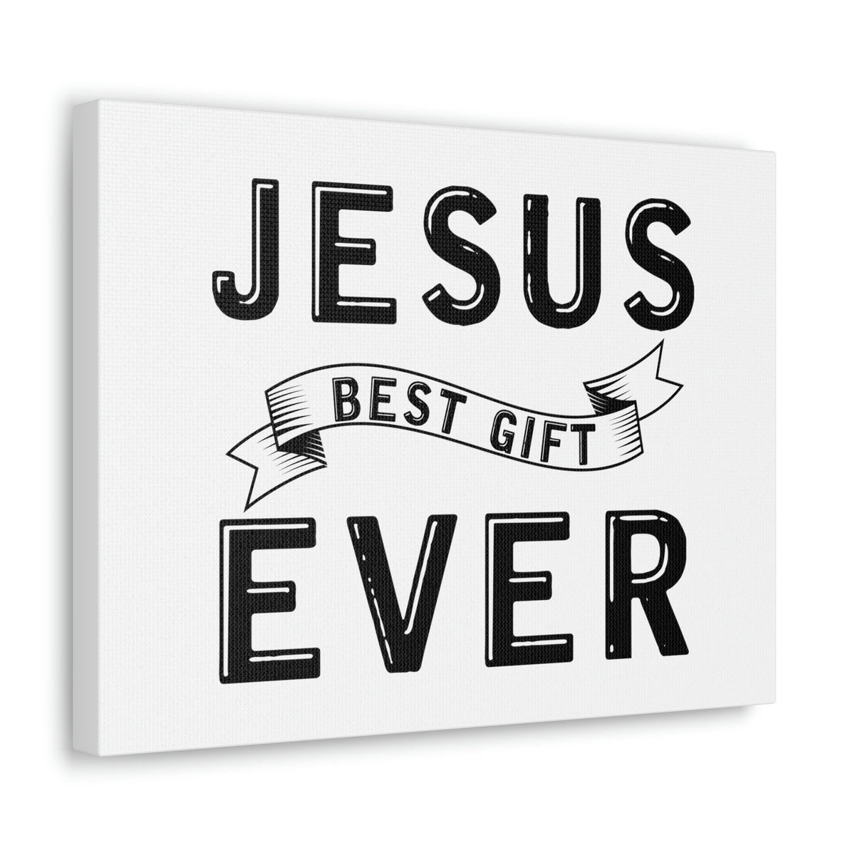 Scripture Walls Jesus Best Gift Ever Ephesians 2:8 Ribbon Banner Christian Wall Art Bible Verse Print Ready to Hang Unframed-Express Your Love Gifts