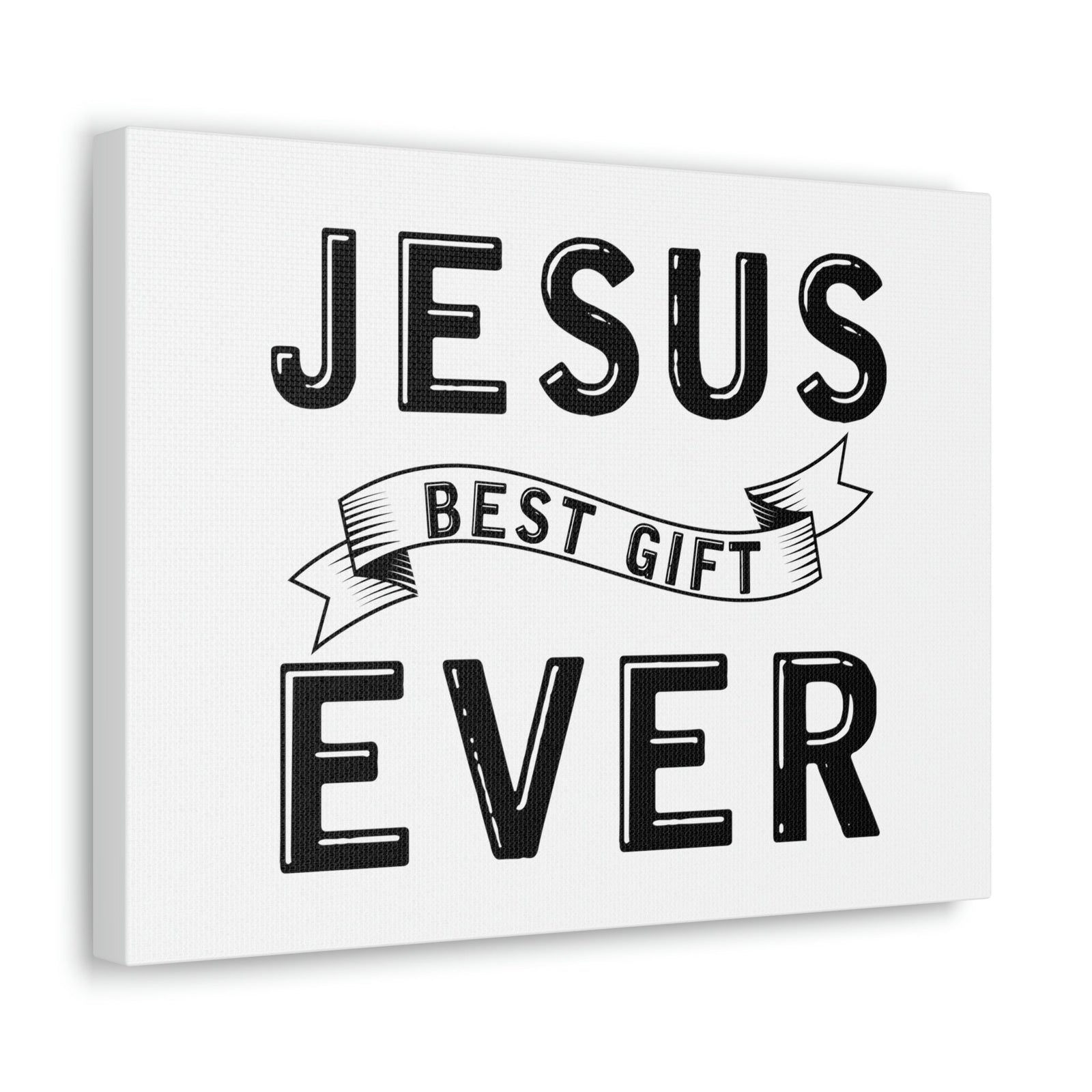 Scripture Walls Jesus Best Gift Ever Ephesians 2:8 Ribbon Banner Christian Wall Art Bible Verse Print Ready to Hang Unframed-Express Your Love Gifts