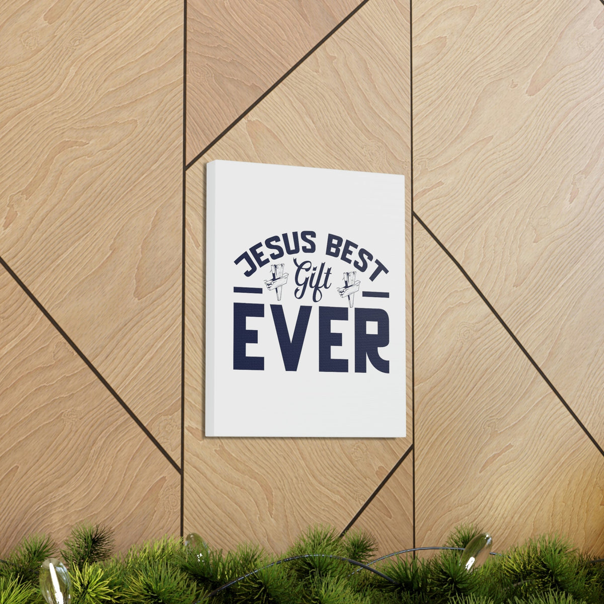 Scripture Walls Jesus Best Gift Ever Romans 5:8 Christian Wall Art Bible Verse Print Ready to Hang Unframed-Express Your Love Gifts