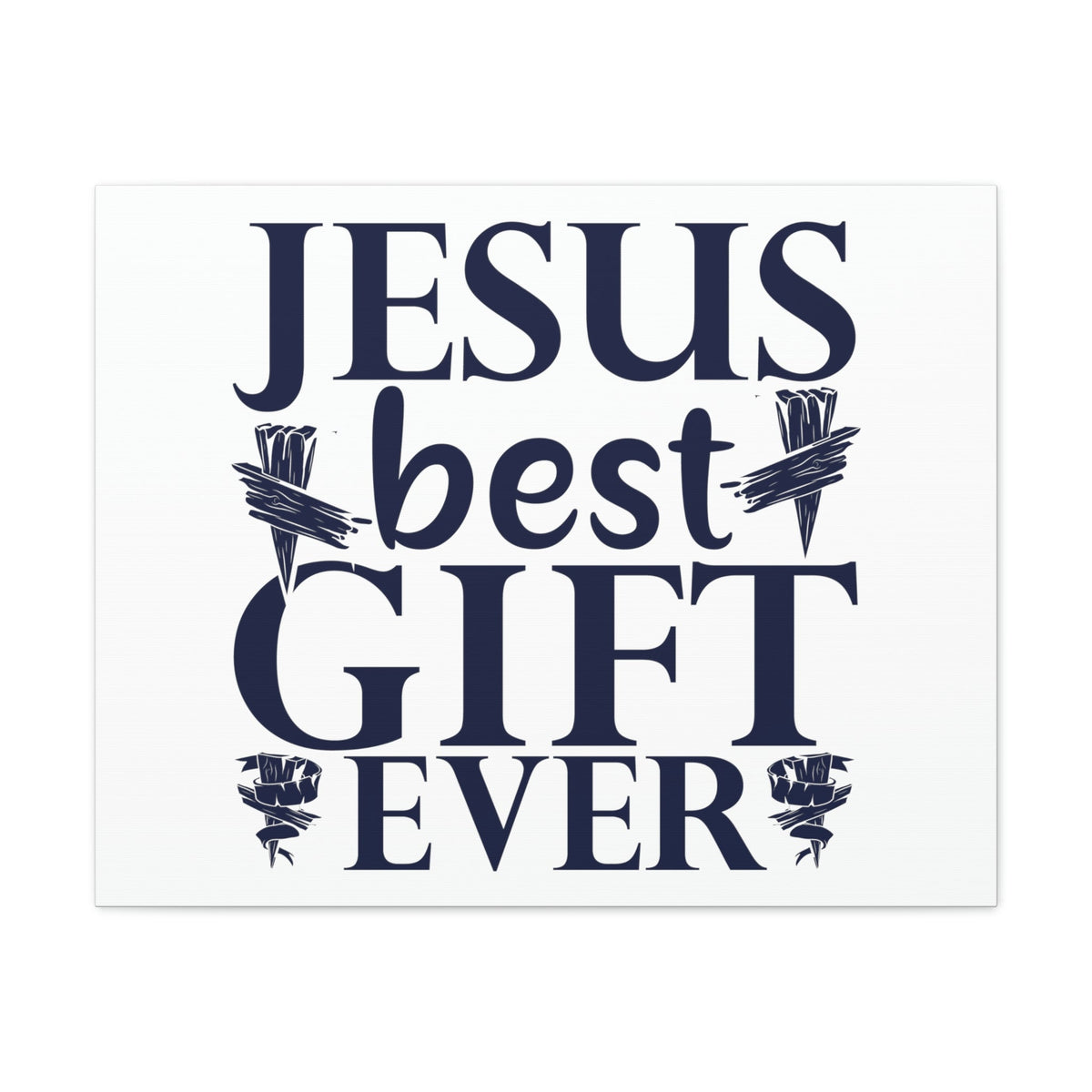 Scripture Walls Jesus Best Gift Ever Romans 6:23 Christian Wall Art Print Ready to Hang Unframed-Express Your Love Gifts