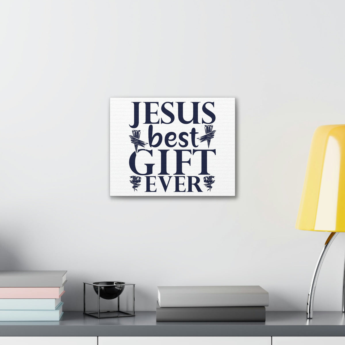 Scripture Walls Jesus Best Gift Ever Romans 6:23 Christian Wall Art Print Ready to Hang Unframed-Express Your Love Gifts