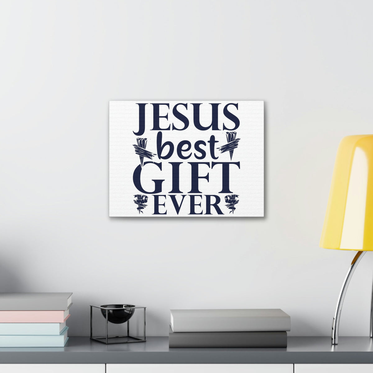Scripture Walls Jesus Best Gift Ever Romans 6:23 Christian Wall Art Print Ready to Hang Unframed-Express Your Love Gifts