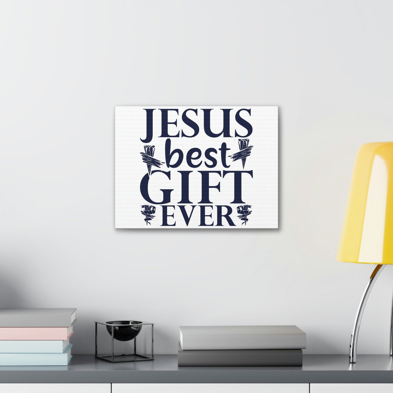 Scripture Walls Jesus Best Gift Ever Romans 6:23 Christian Wall Art Print Ready to Hang Unframed-Express Your Love Gifts