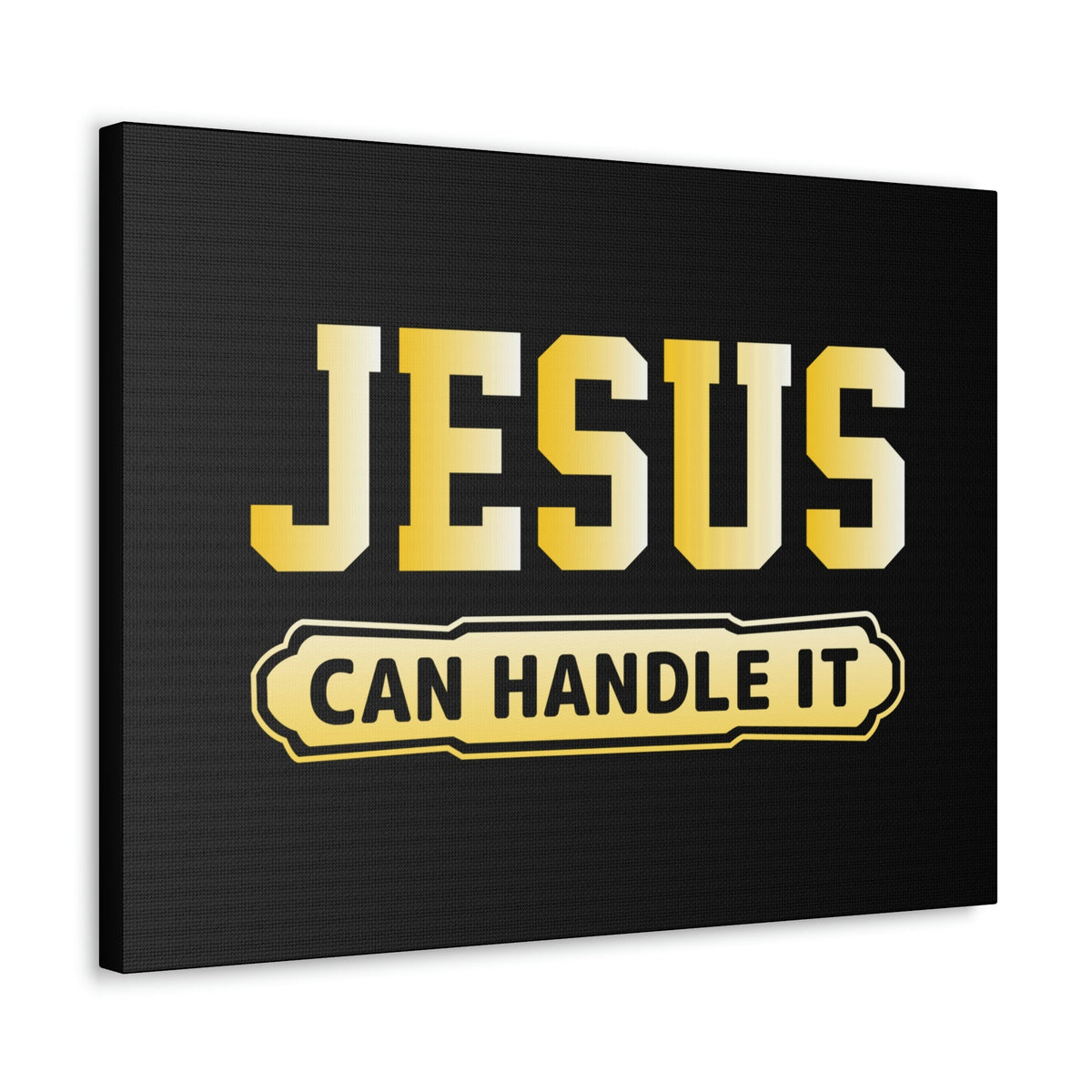 Scripture Walls Jesus Can Handle It John 16:33 Christian Wall Art Bible Verse Print Ready to Hanga Unframed-Express Your Love Gifts