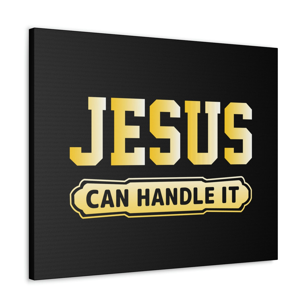 Scripture Walls Jesus Can Handle It John 16:33 Christian Wall Art Bible Verse Print Ready to Hanga Unframed-Express Your Love Gifts