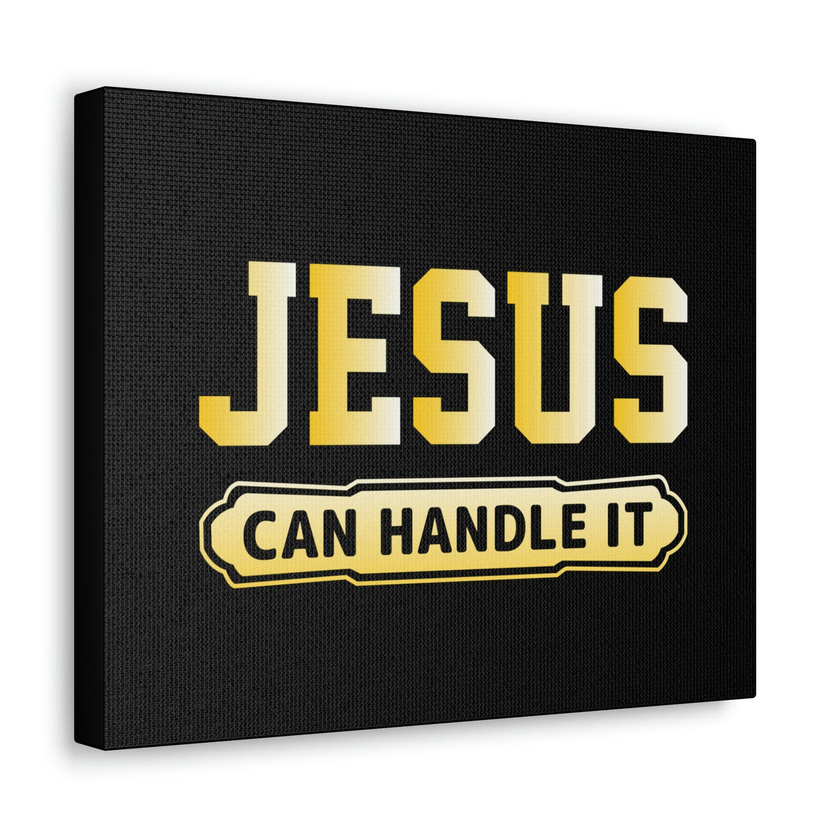 Scripture Walls Jesus Can Handle It John 16:33 Christian Wall Art Bible Verse Print Ready to Hanga Unframed-Express Your Love Gifts