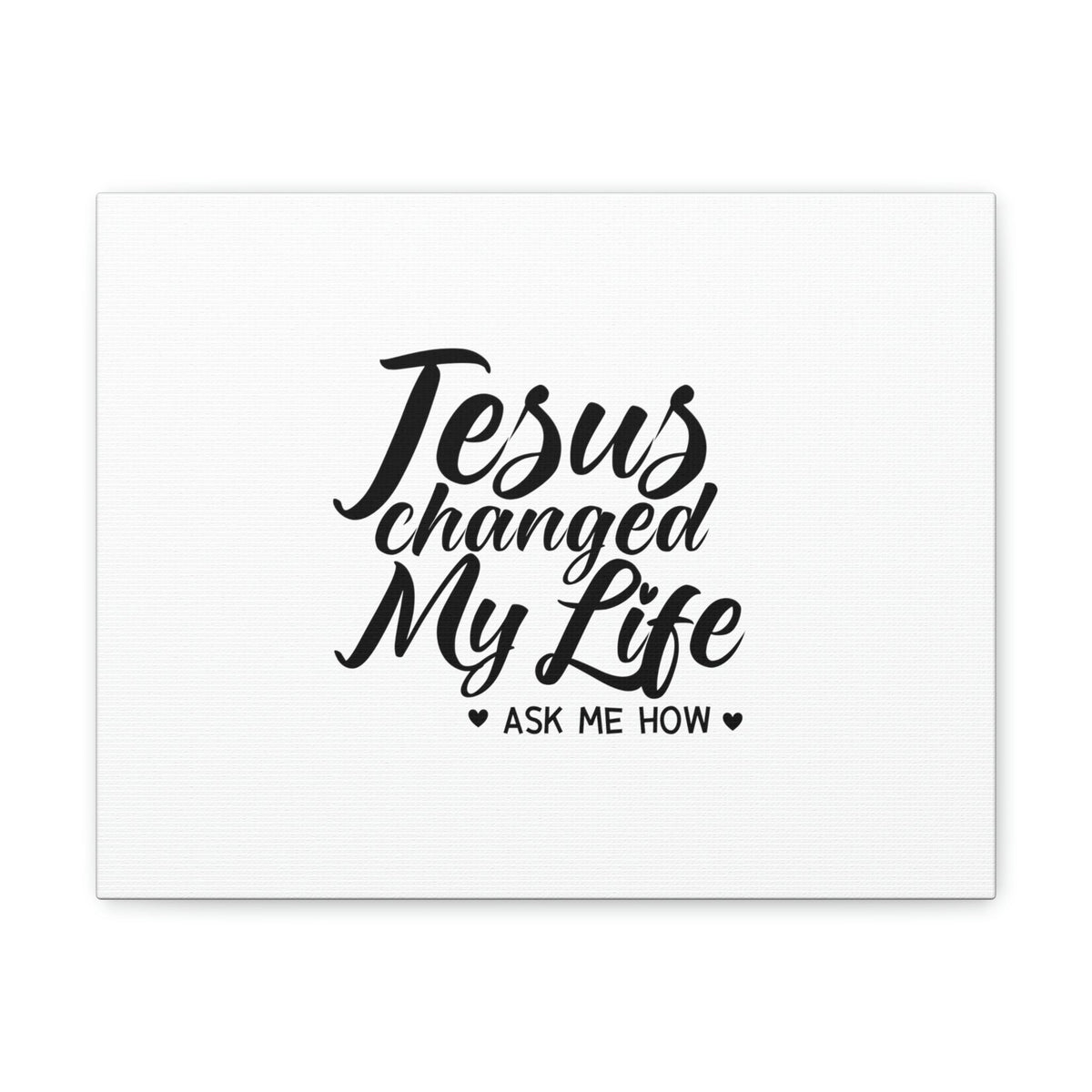 Scripture Walls Jesus Changed My Life Galatians 2:20 Christian Wall Art Bible Verse Print Ready to Hang Unframed-Express Your Love Gifts