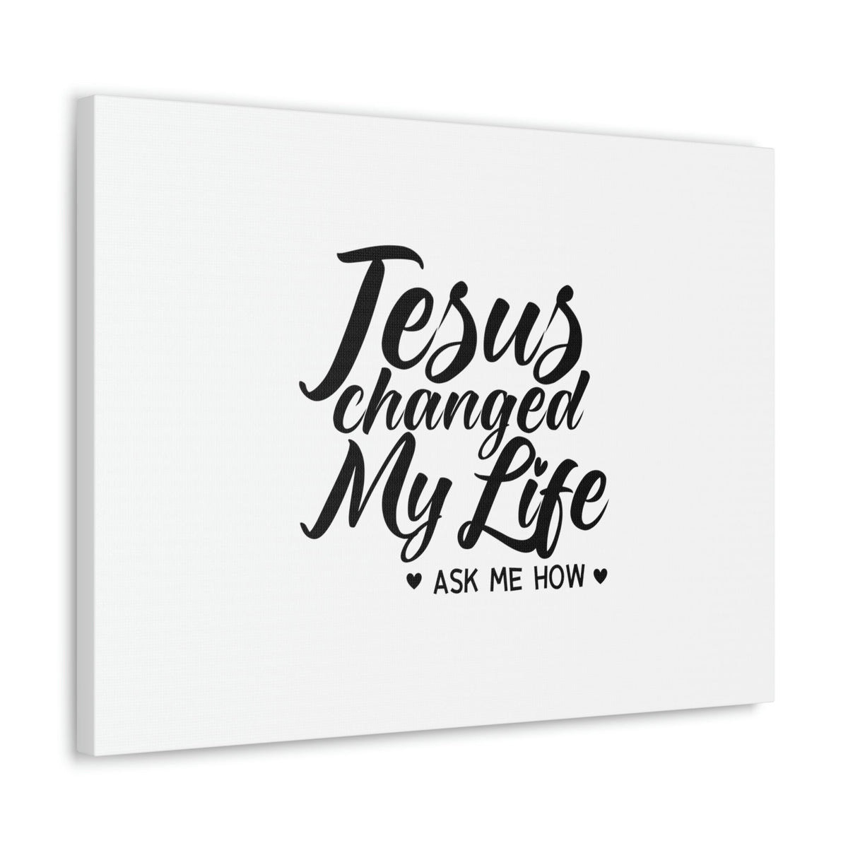 Scripture Walls Jesus Changed My Life Galatians 2:20 Christian Wall Art Bible Verse Print Ready to Hang Unframed-Express Your Love Gifts