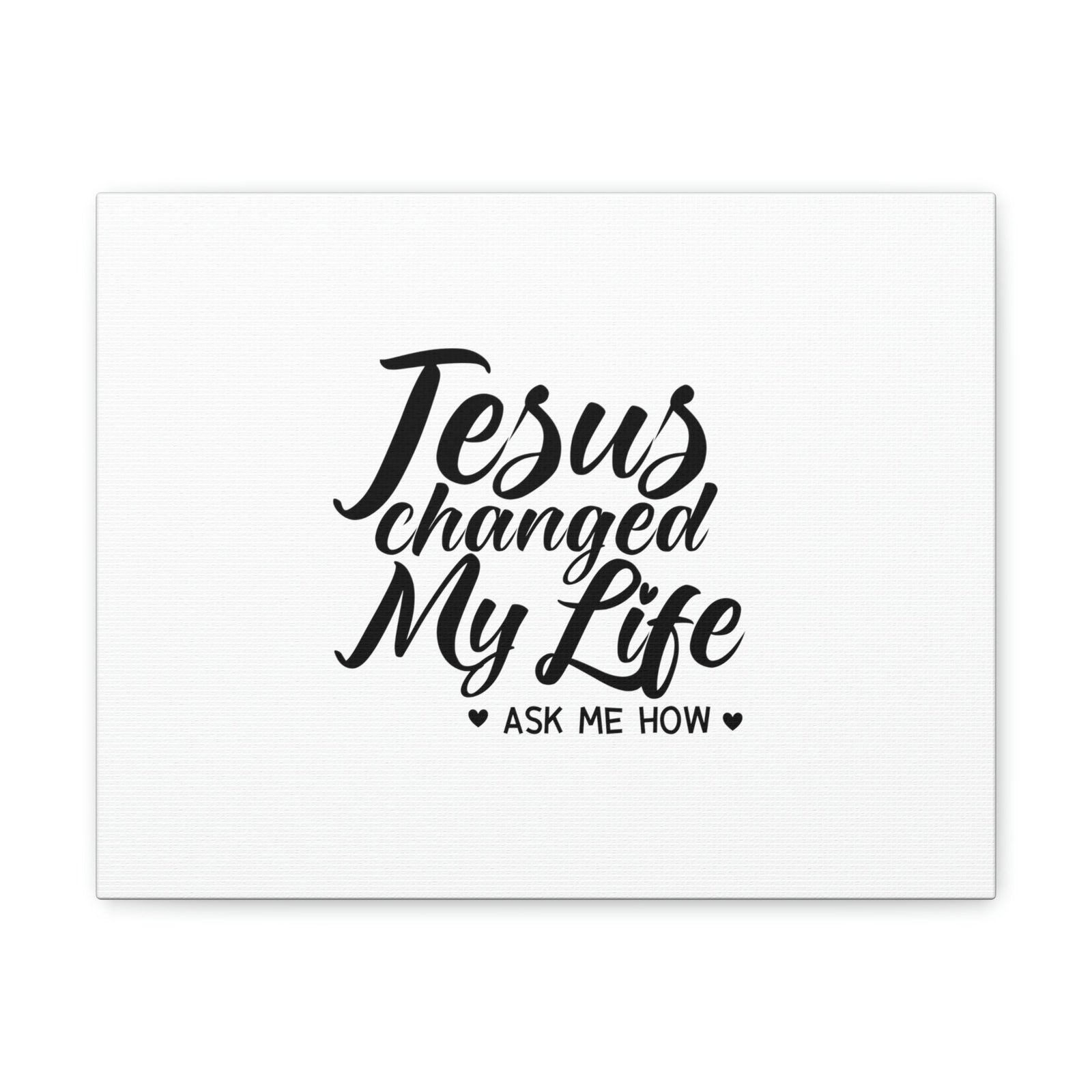 Scripture Walls Jesus Changed My Life Galatians 2:20 Christian Wall Art Bible Verse Print Ready to Hang Unframed-Express Your Love Gifts