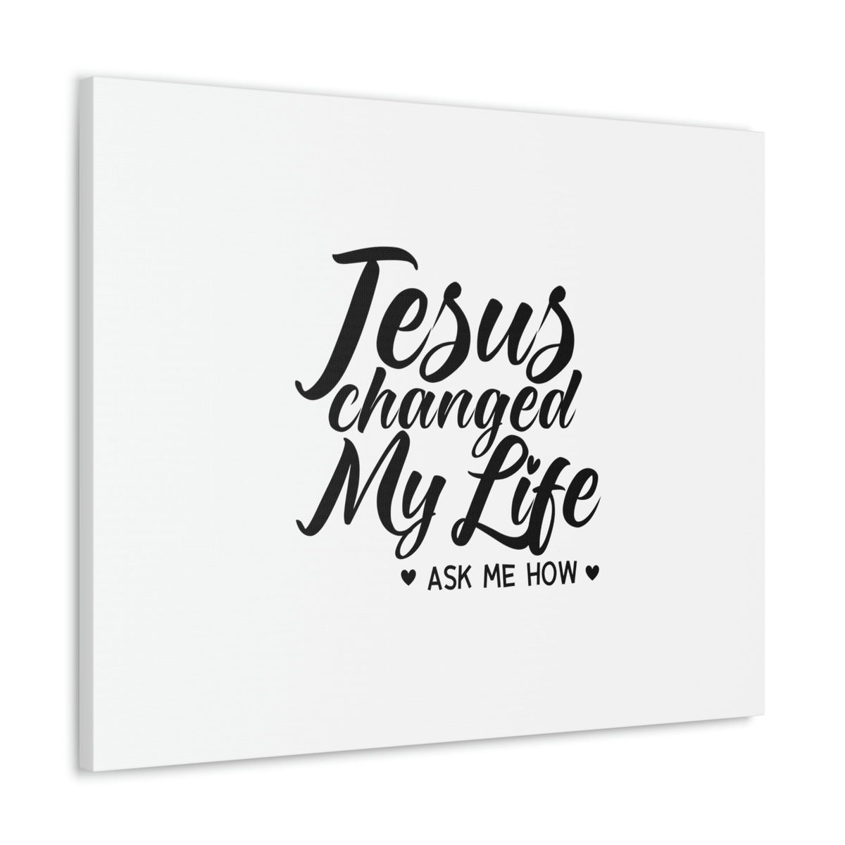 Scripture Walls Jesus Changed My Life Galatians 2:20 Christian Wall Art Bible Verse Print Ready to Hang Unframed-Express Your Love Gifts