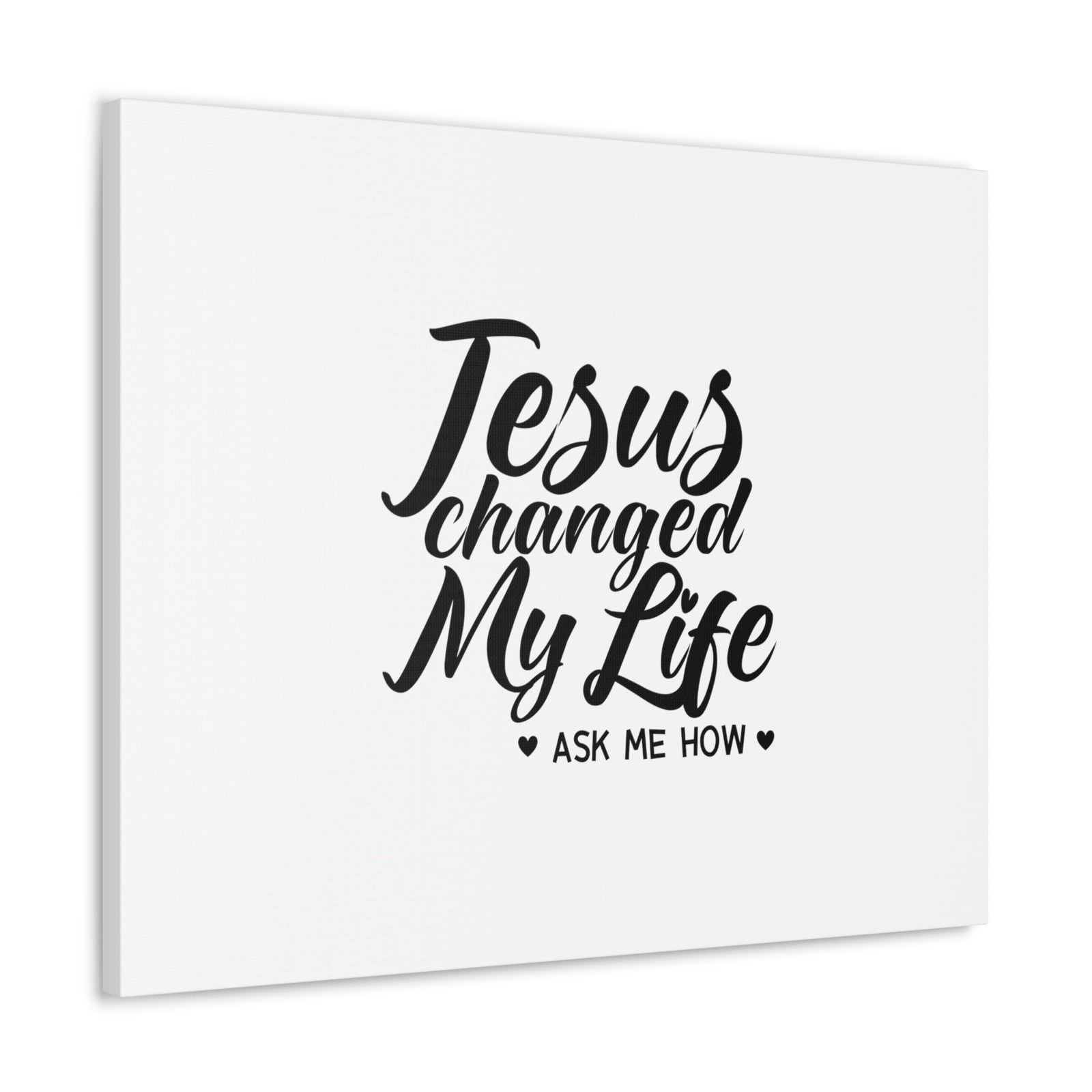 Scripture Walls Jesus Changed My Life Galatians 2:20 Christian Wall Art Bible Verse Print Ready to Hang Unframed-Express Your Love Gifts