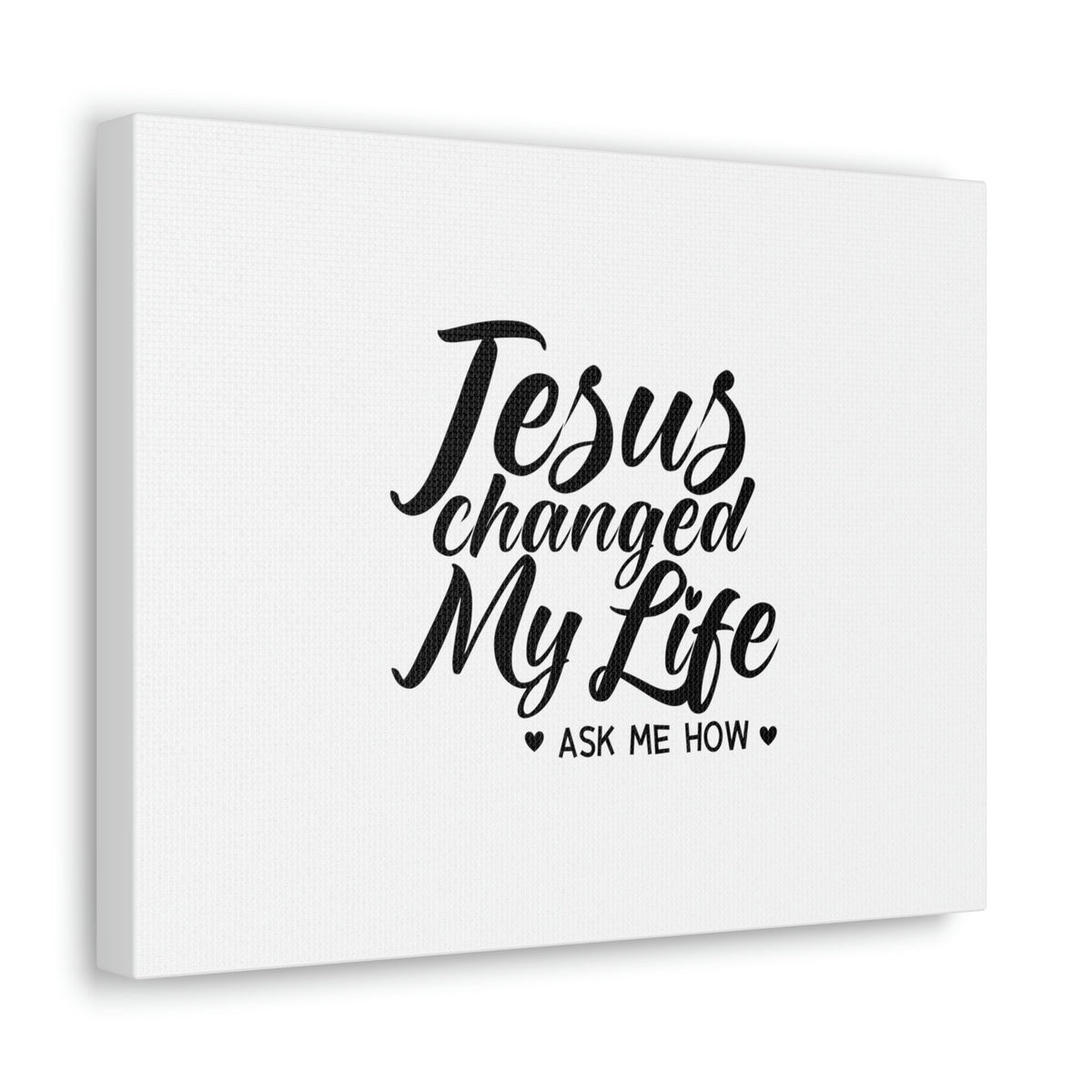 Scripture Walls Jesus Changed My Life Galatians 2:20 Christian Wall Art Bible Verse Print Ready to Hang Unframed-Express Your Love Gifts