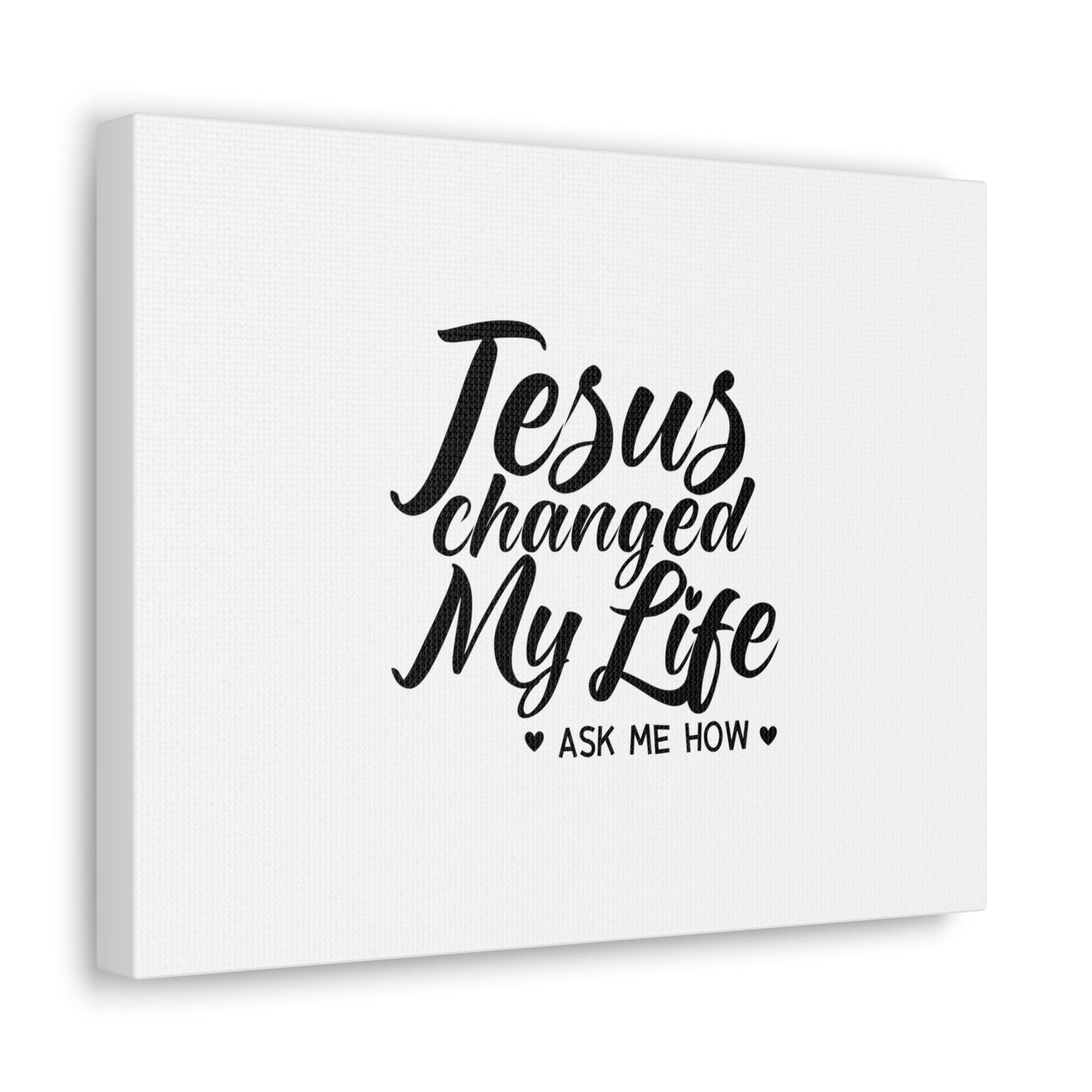 Scripture Walls Jesus Changed My Life Galatians 2:20 Christian Wall Art Bible Verse Print Ready to Hang Unframed-Express Your Love Gifts