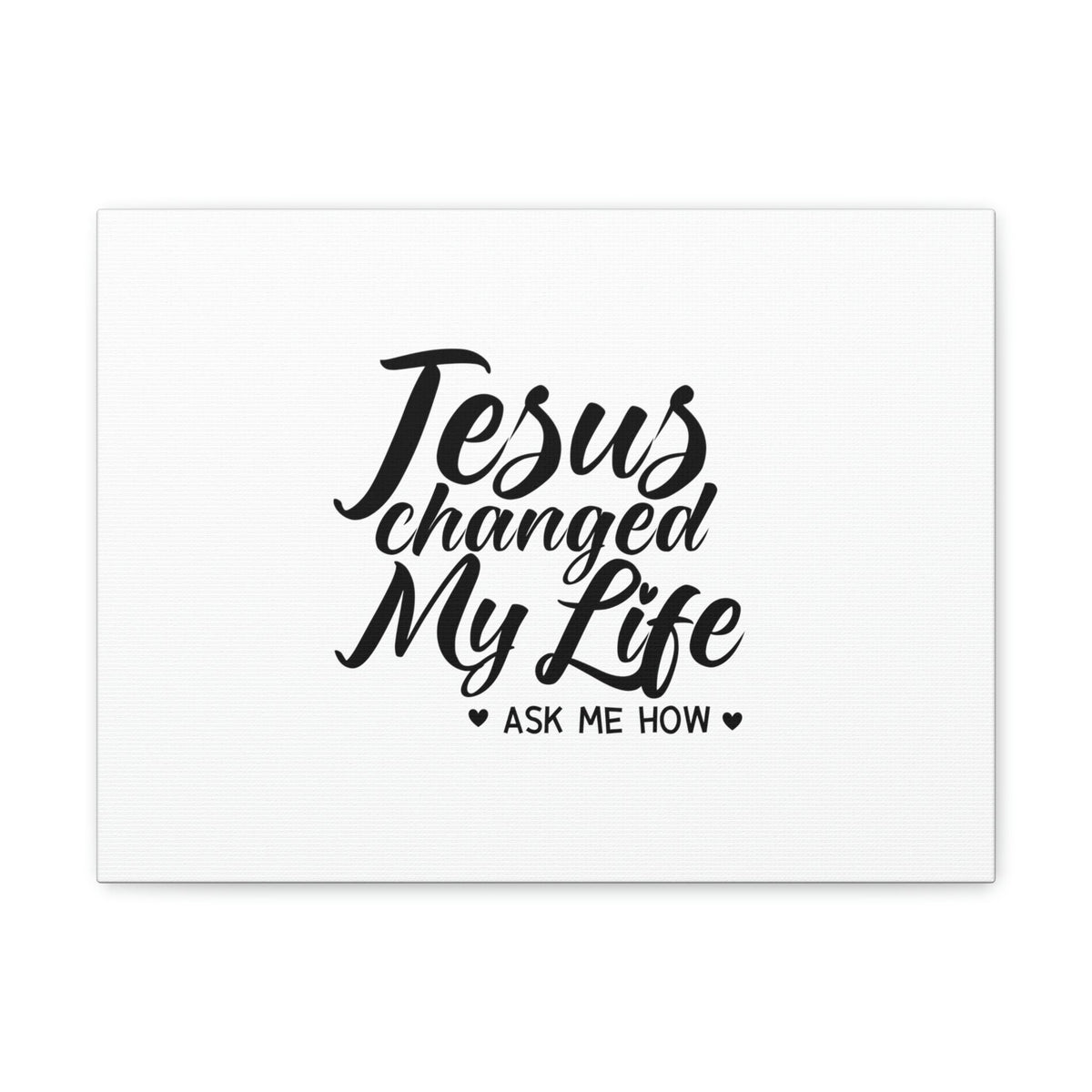 Scripture Walls Jesus Changed My Life Galatians 2:20 Christian Wall Art Bible Verse Print Ready to Hang Unframed-Express Your Love Gifts