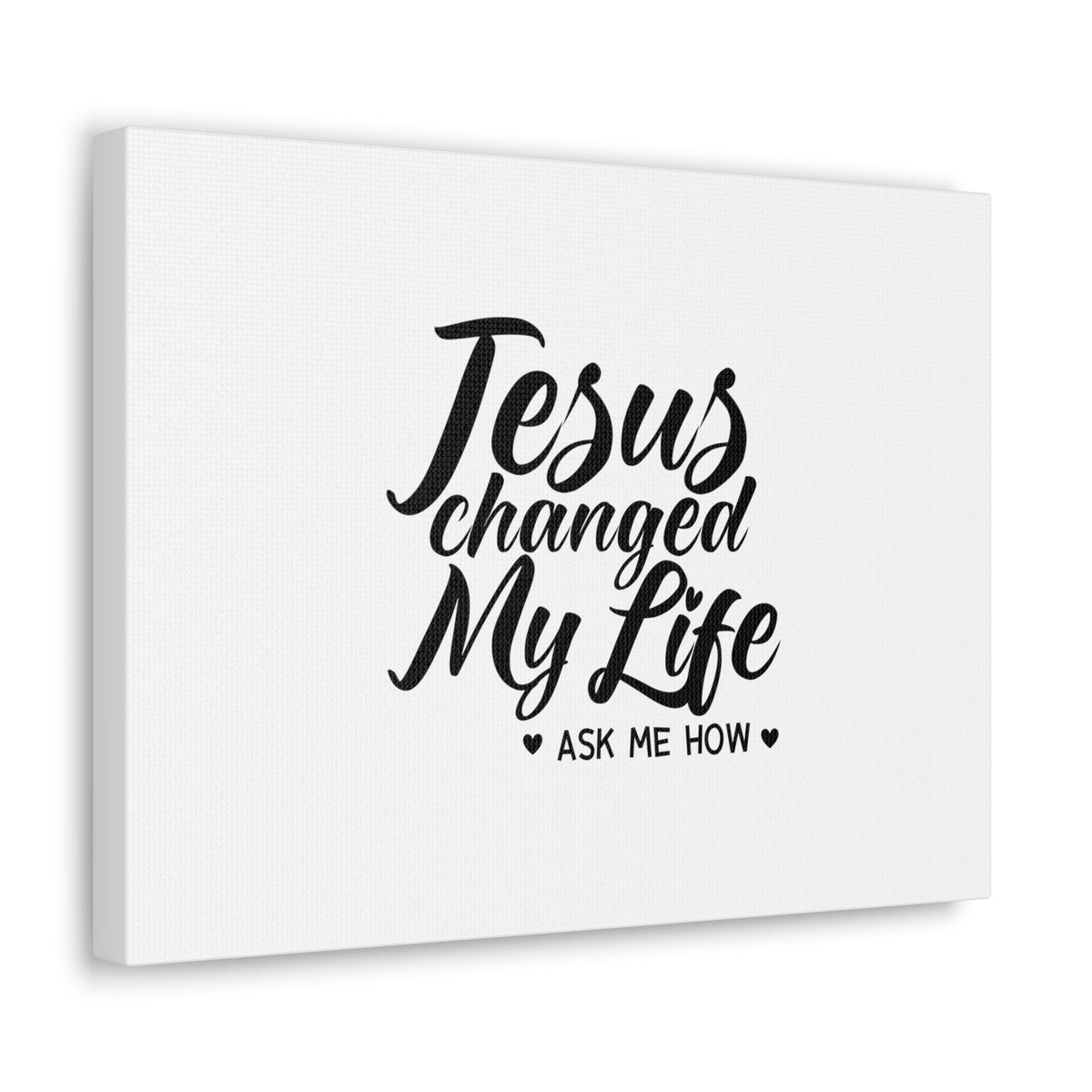 Scripture Walls Jesus Changed My Life Galatians 2:20 Christian Wall Art Bible Verse Print Ready to Hang Unframed-Express Your Love Gifts