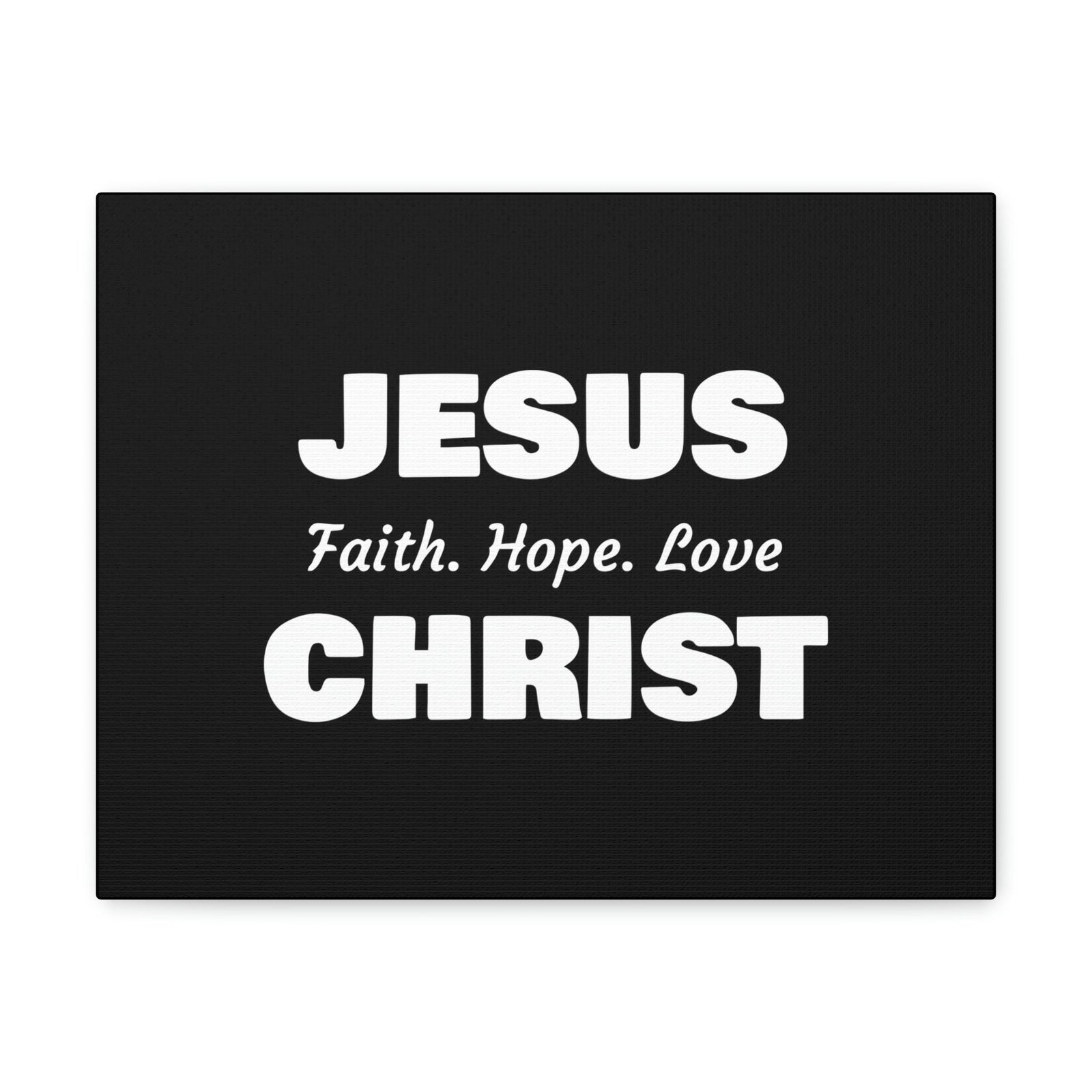 Scripture Walls Jesus Christ, Faith, Hope, Love 1 Corinthians 13:13 Christian Wall Art Bible Verse Print Ready to Hang Unframed-Express Your Love Gifts